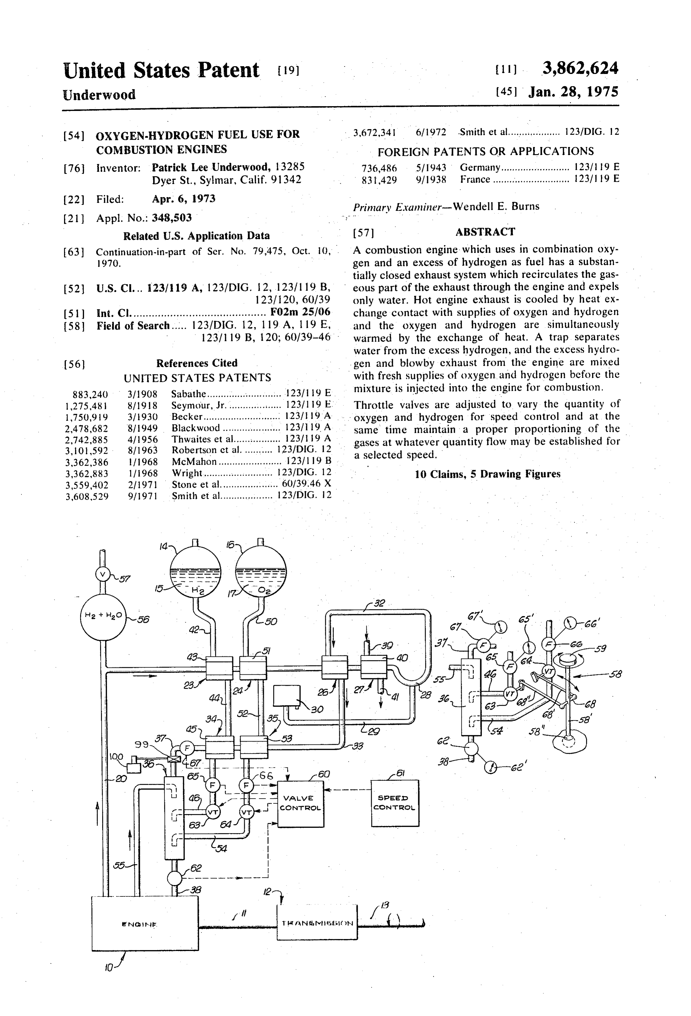 Page 1 of the original patent document