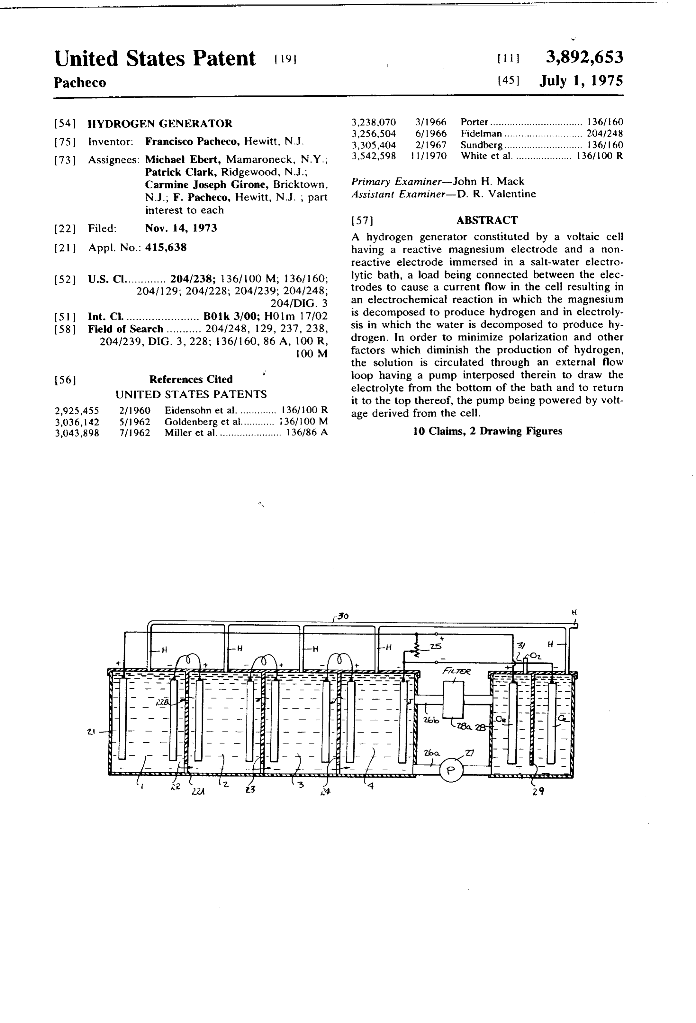 Page 1 of the original patent document