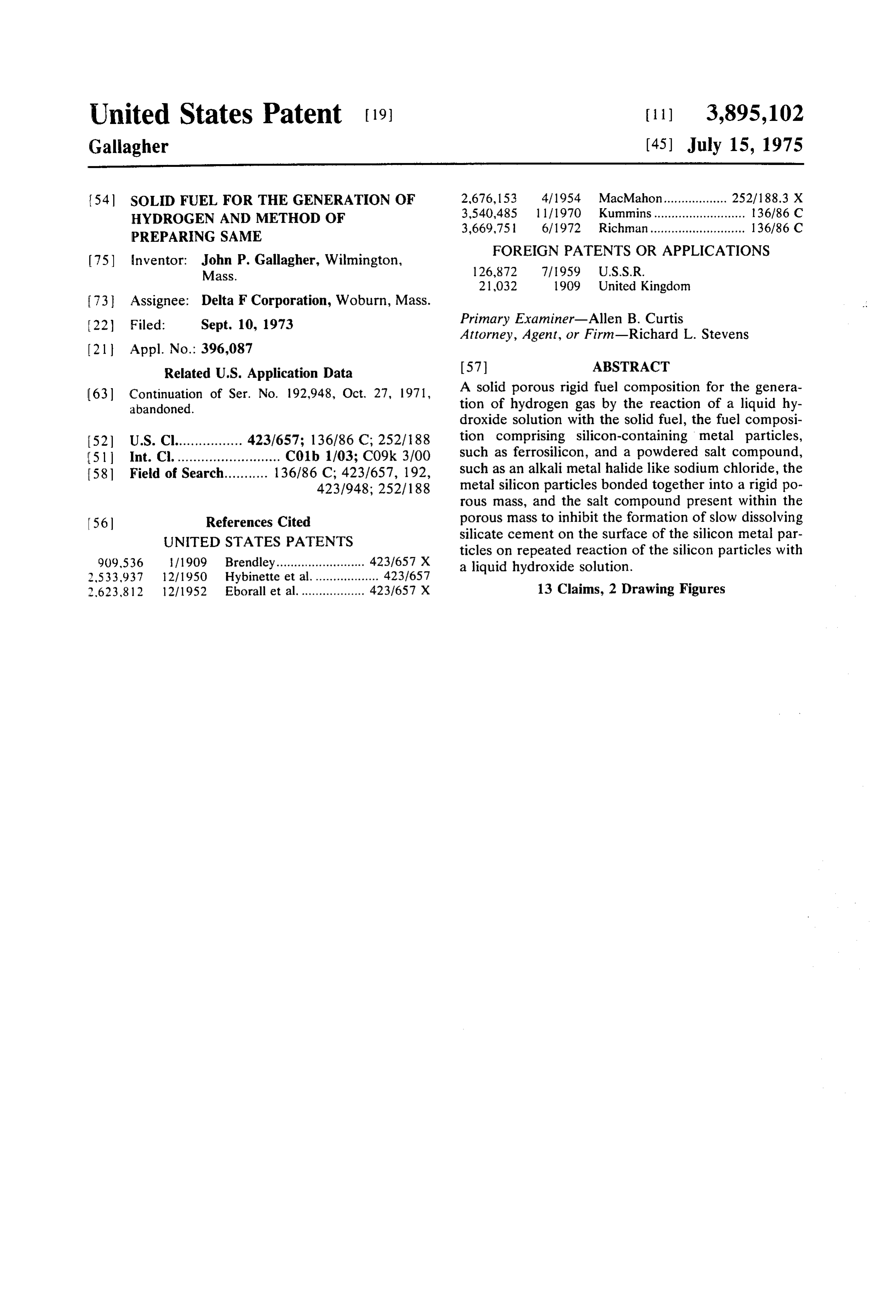 Page 1 of the original patent document