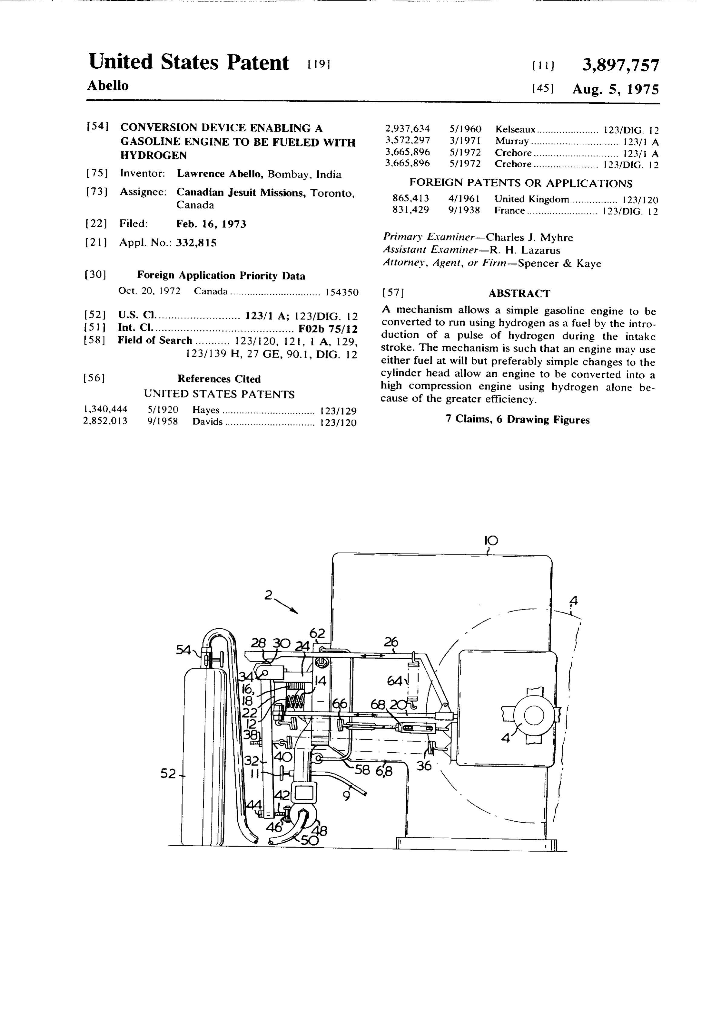Page 1 of the original patent document