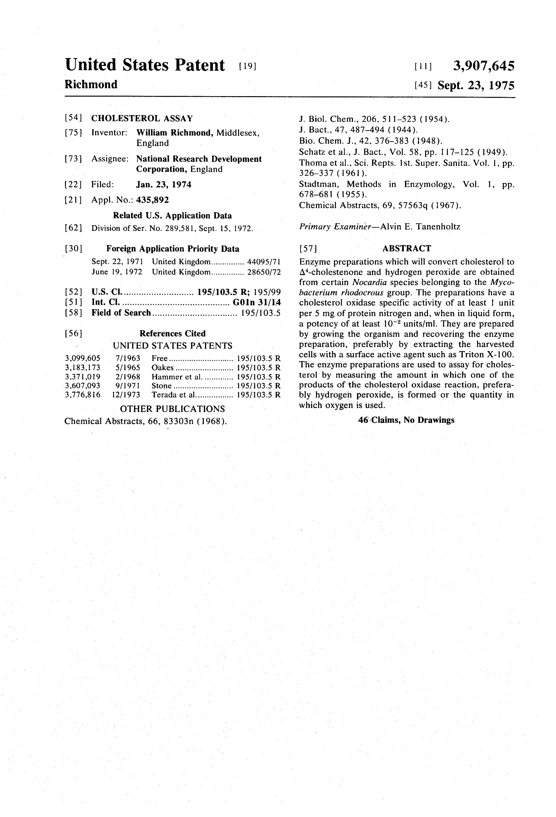 Page 1 of the original patent document