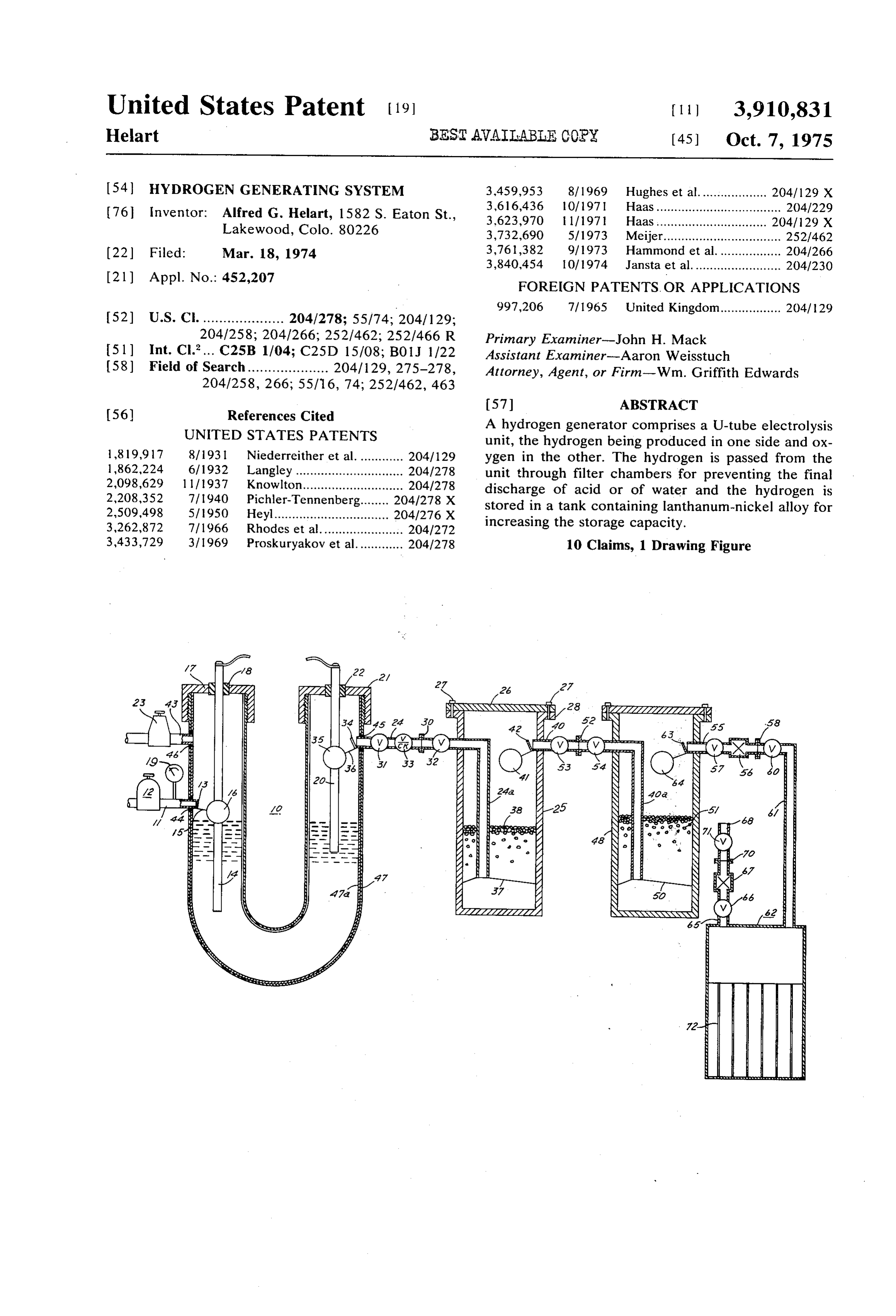 Page 1 of the original patent document