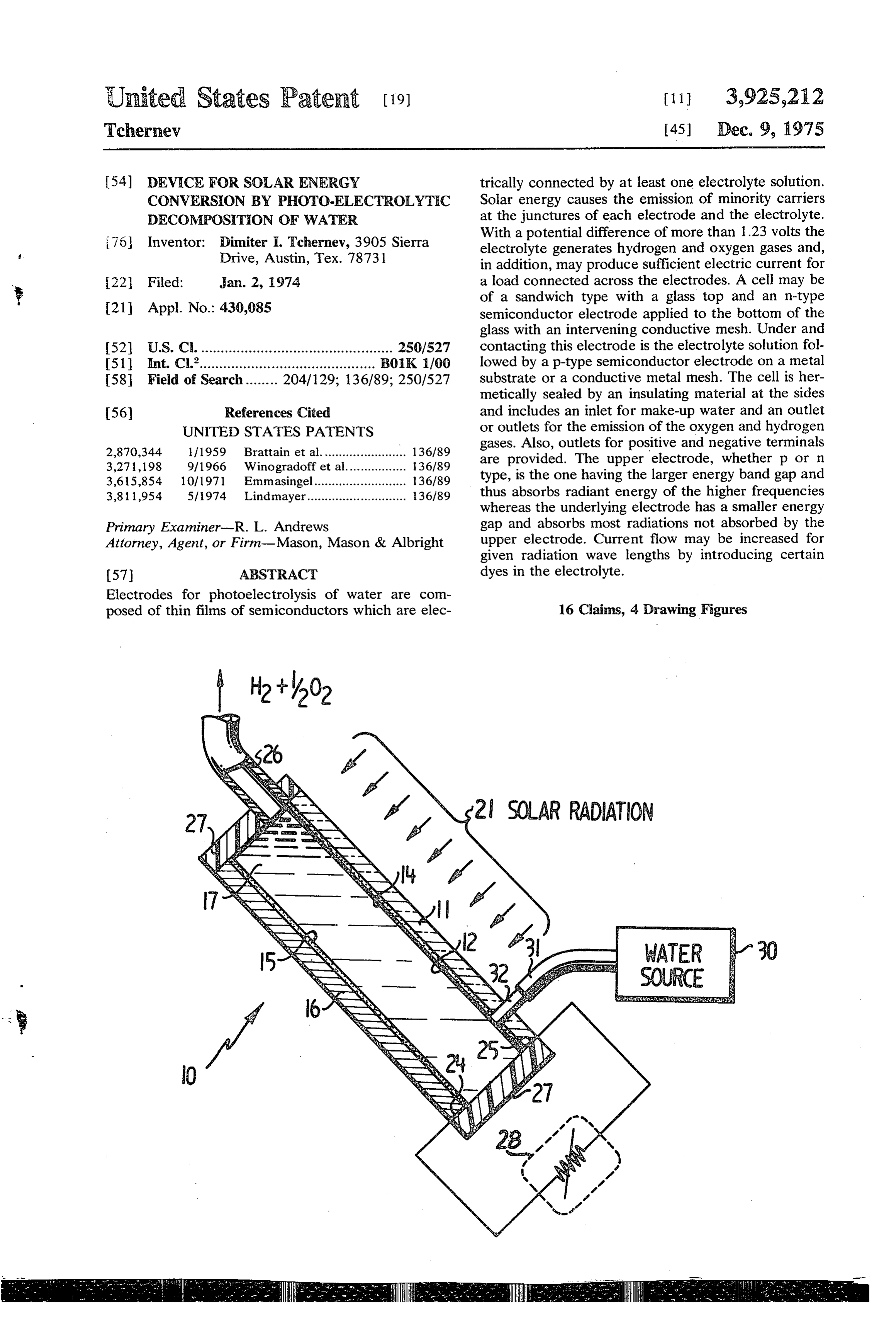 Page 1 of the original patent document