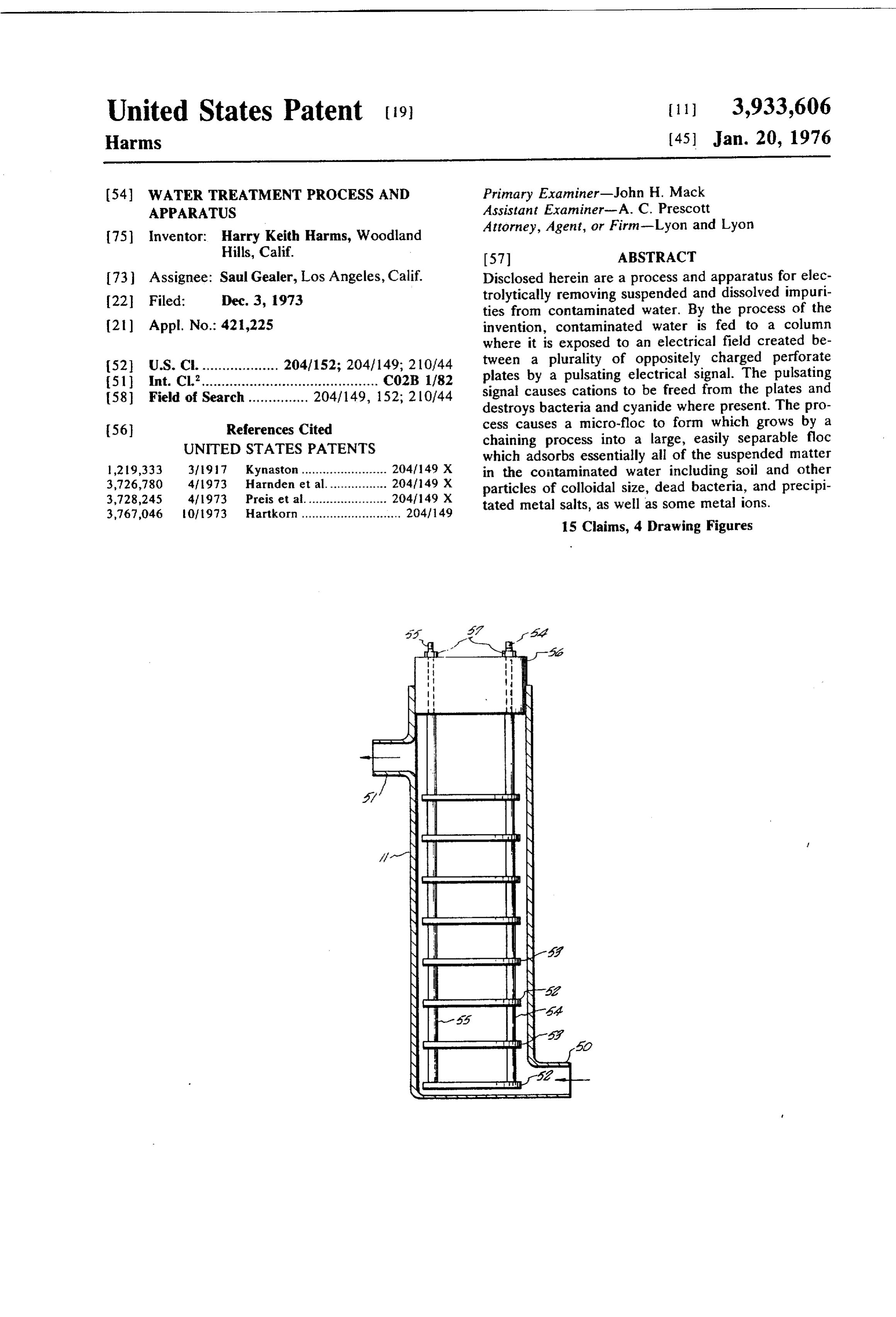 Page 1 of the original patent document