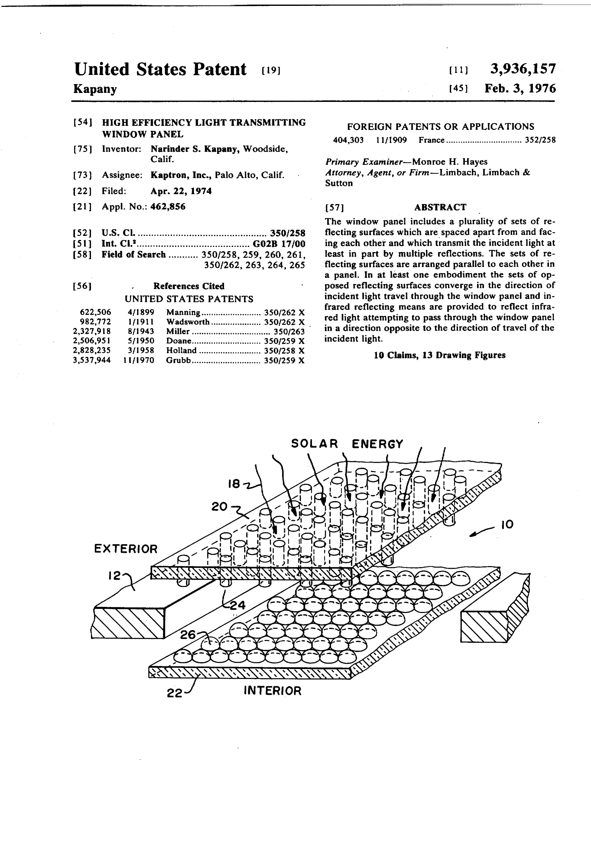 Page 1 of the original patent document