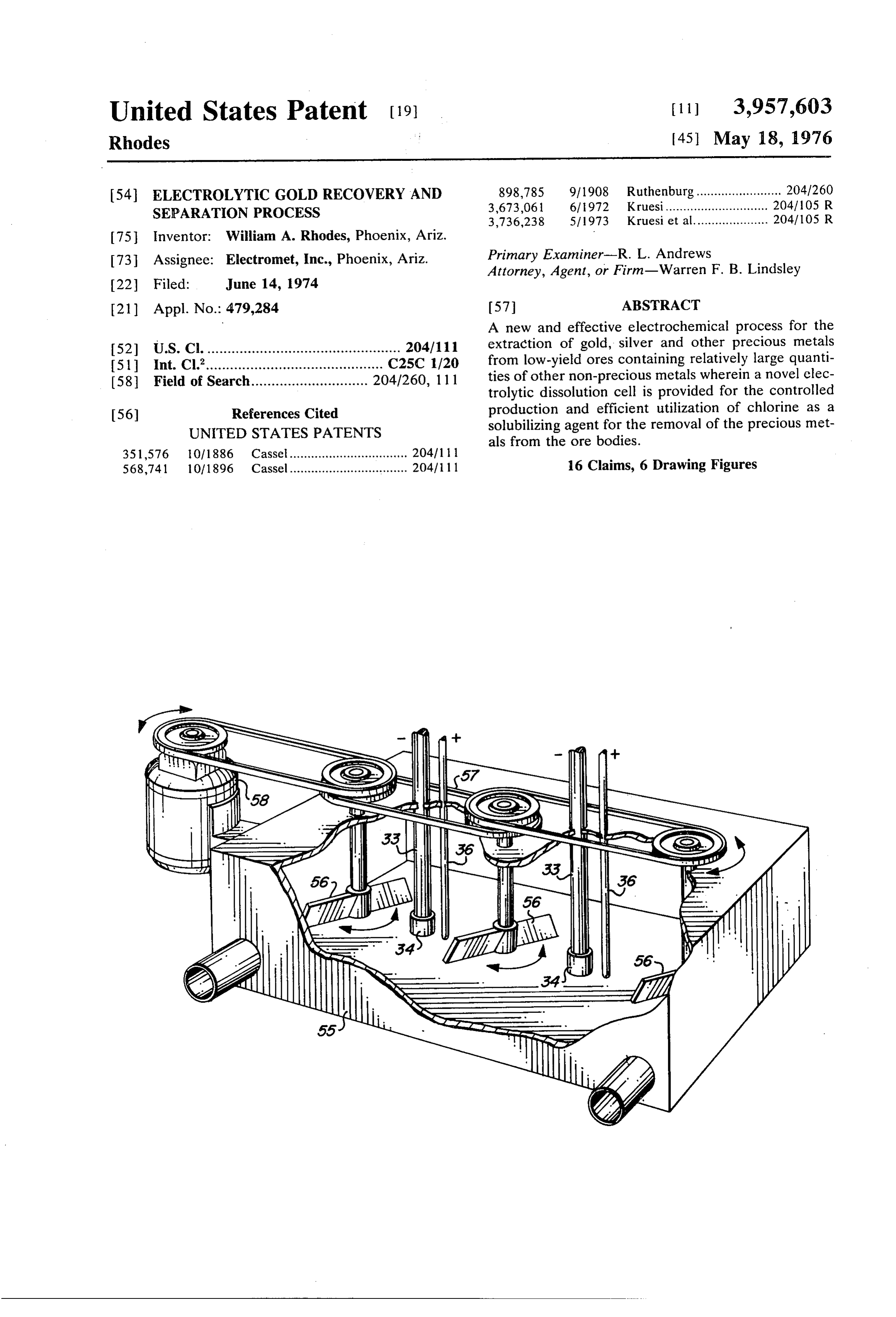 Page 1 of the original patent document