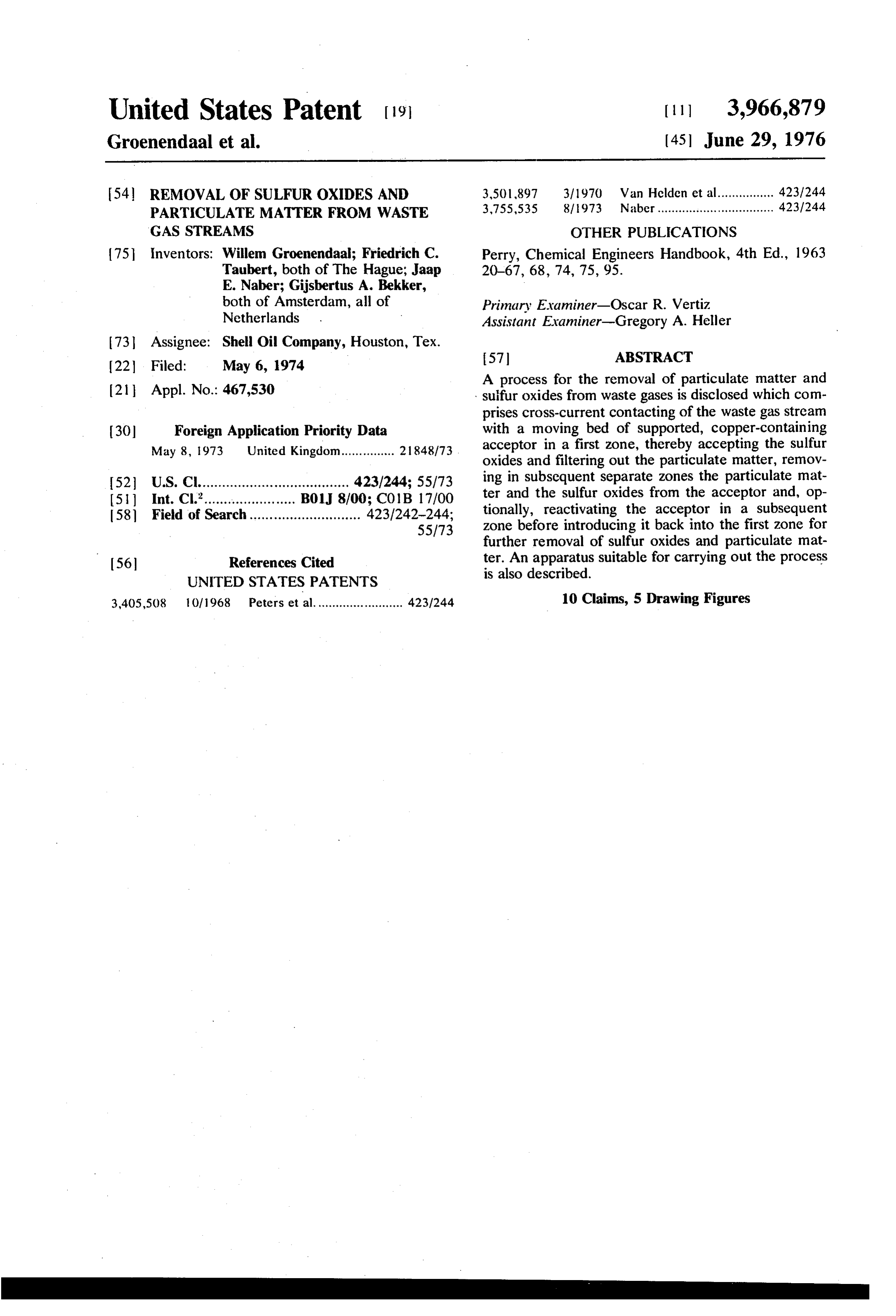 Page 1 of the original patent document
