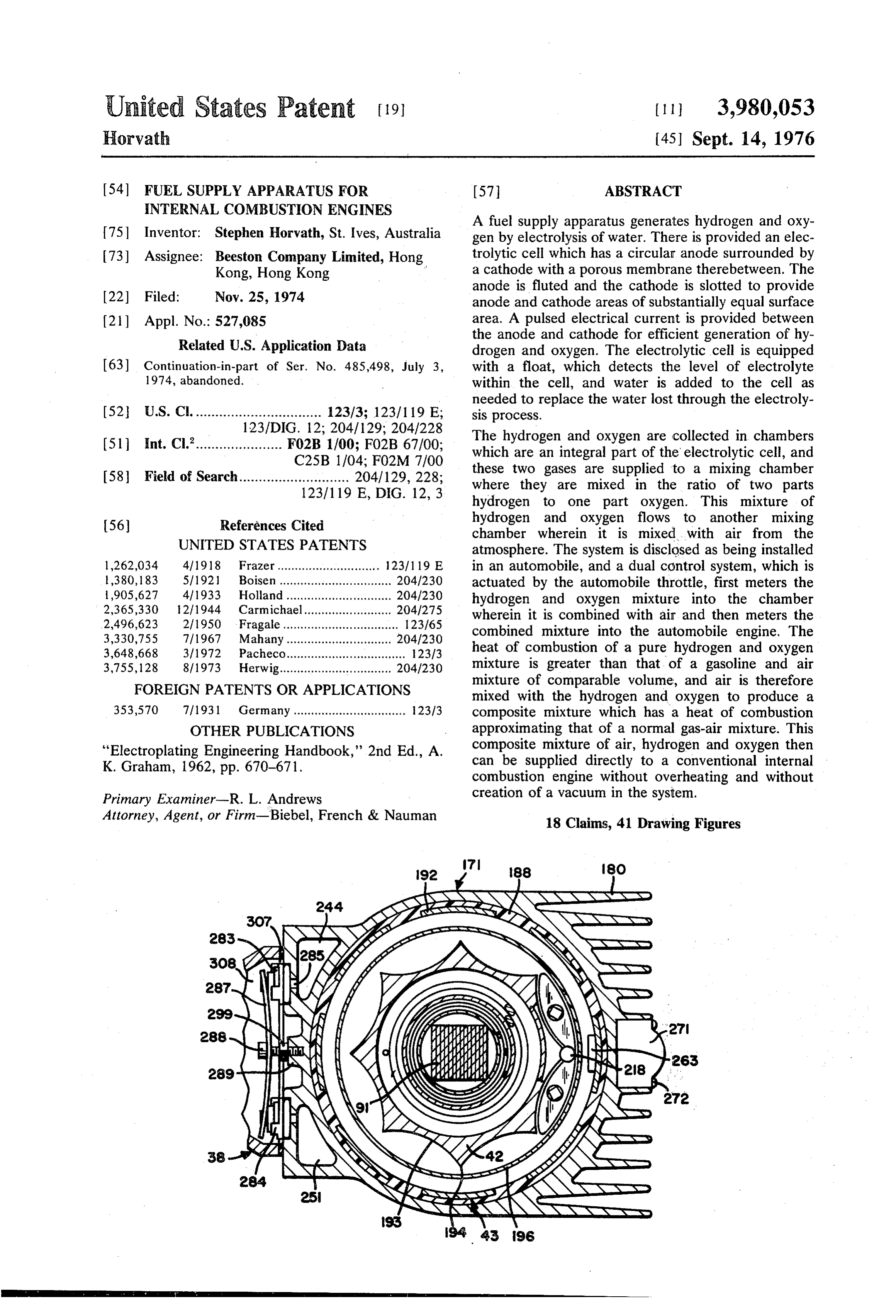 Page 1 of the original patent document