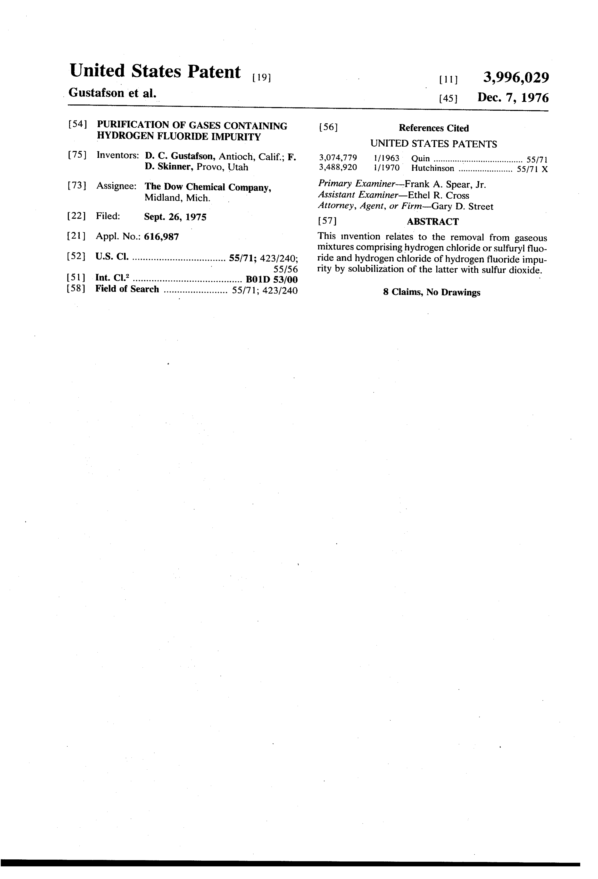 Page 1 of the original patent document