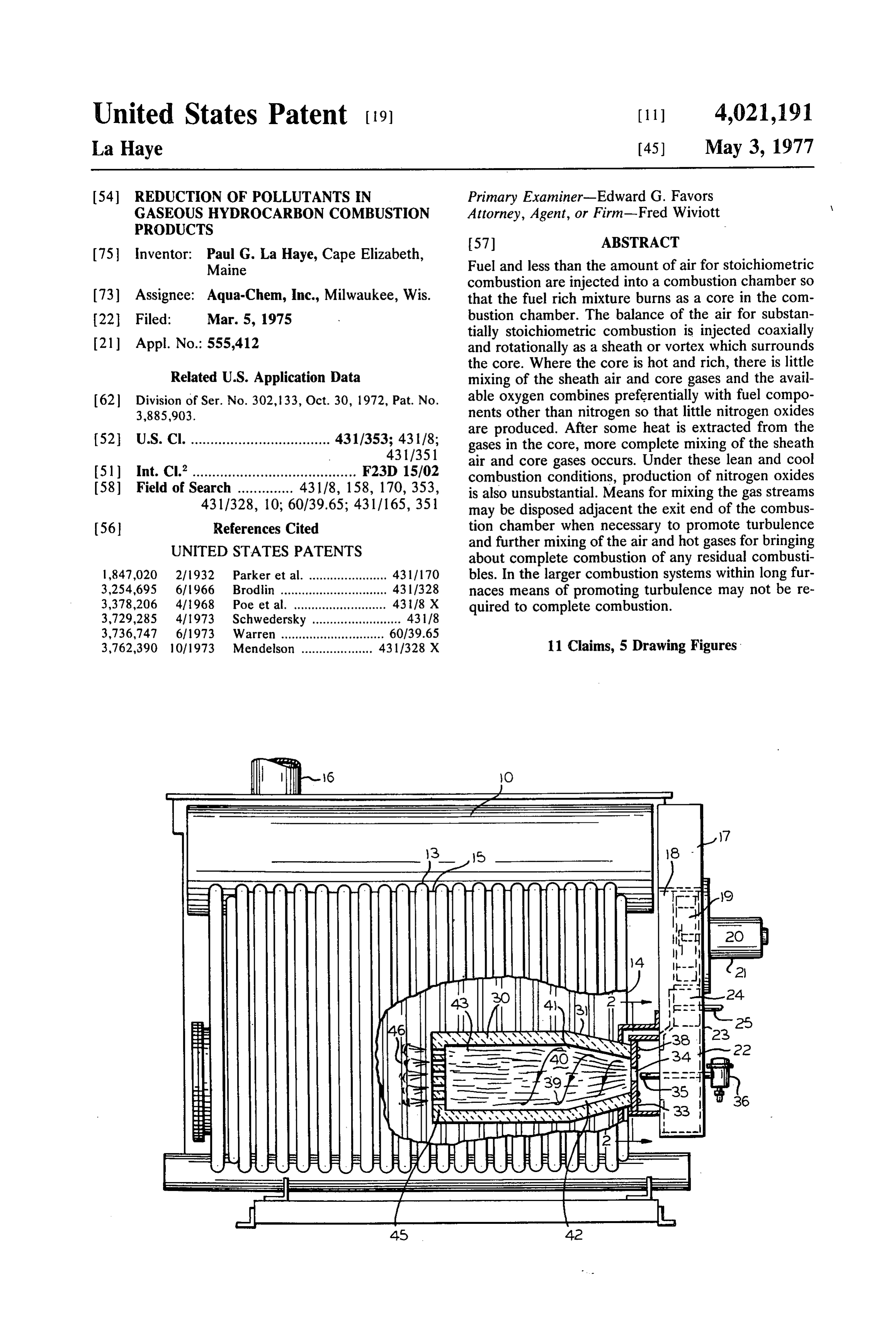 Page 1 of the original patent document