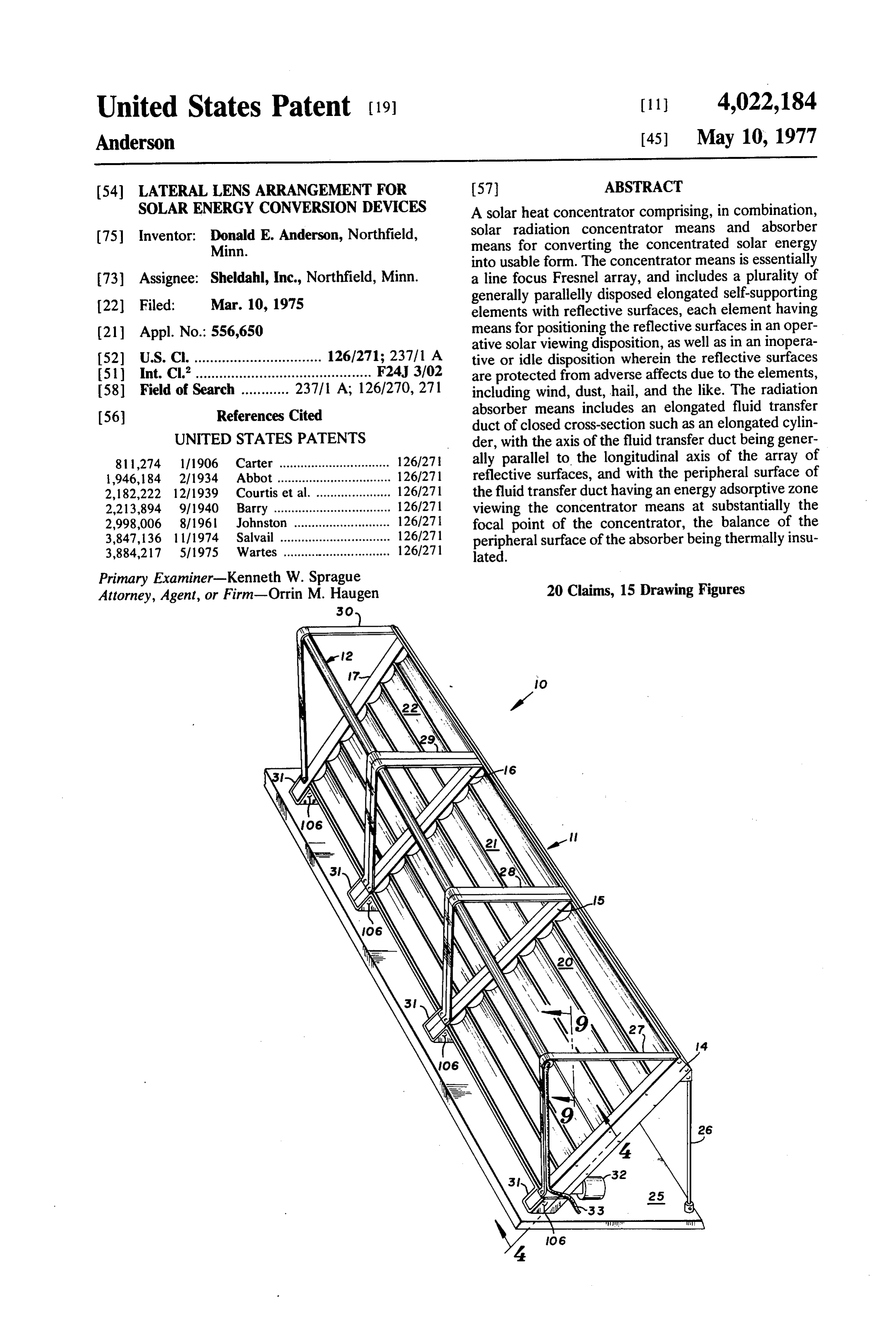 Page 1 of the original patent document