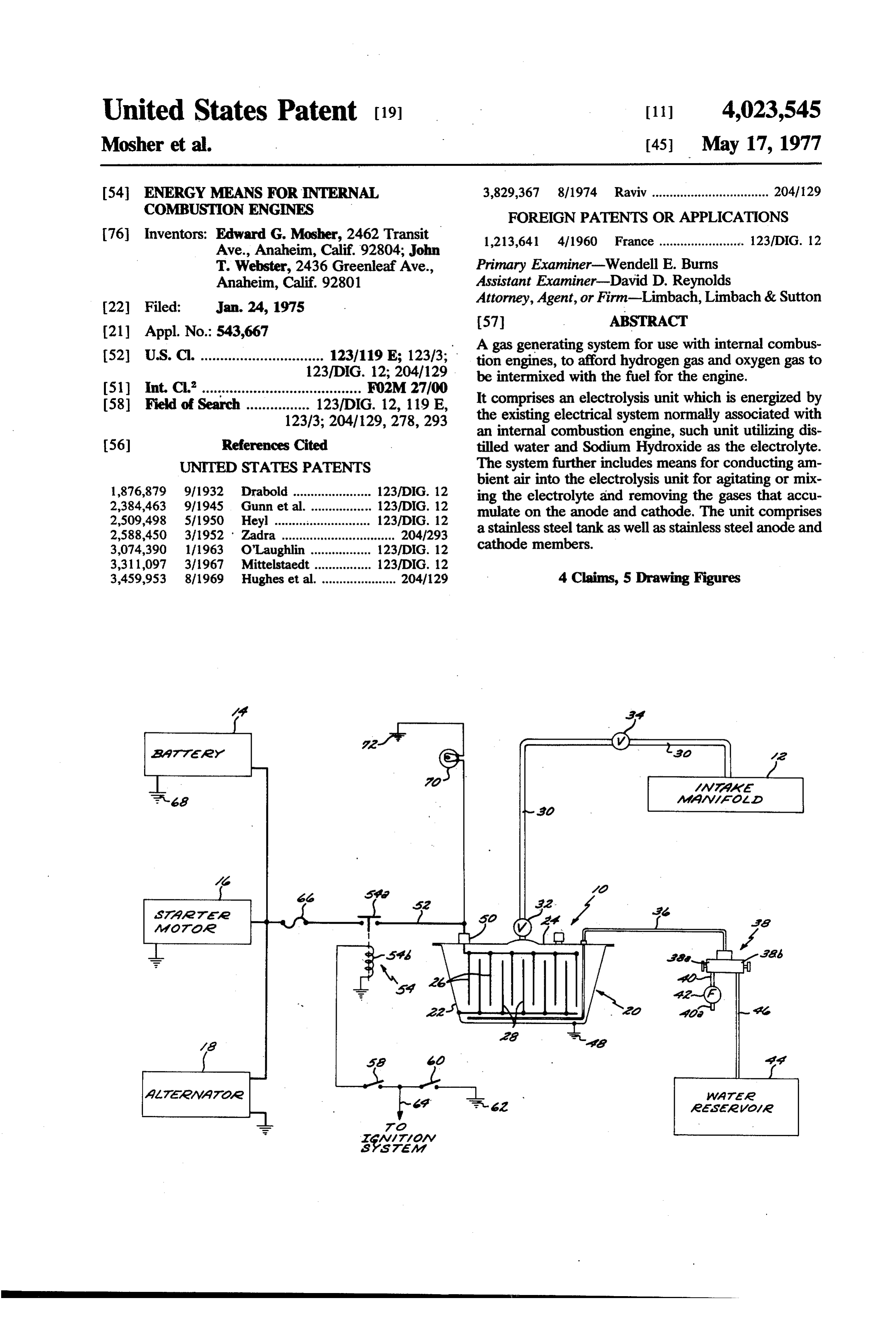Page 1 of the original patent document
