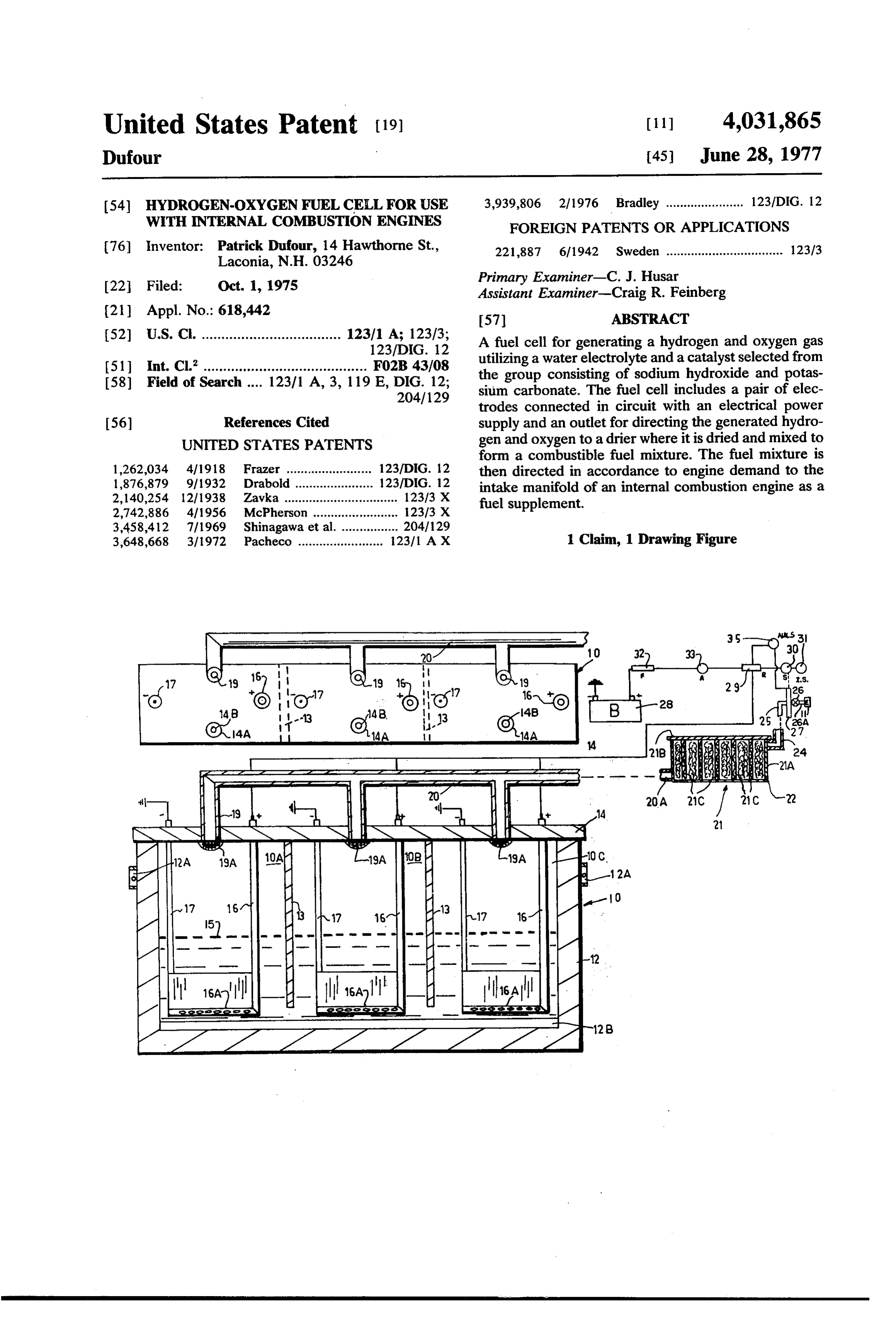 Page 1 of the original patent document