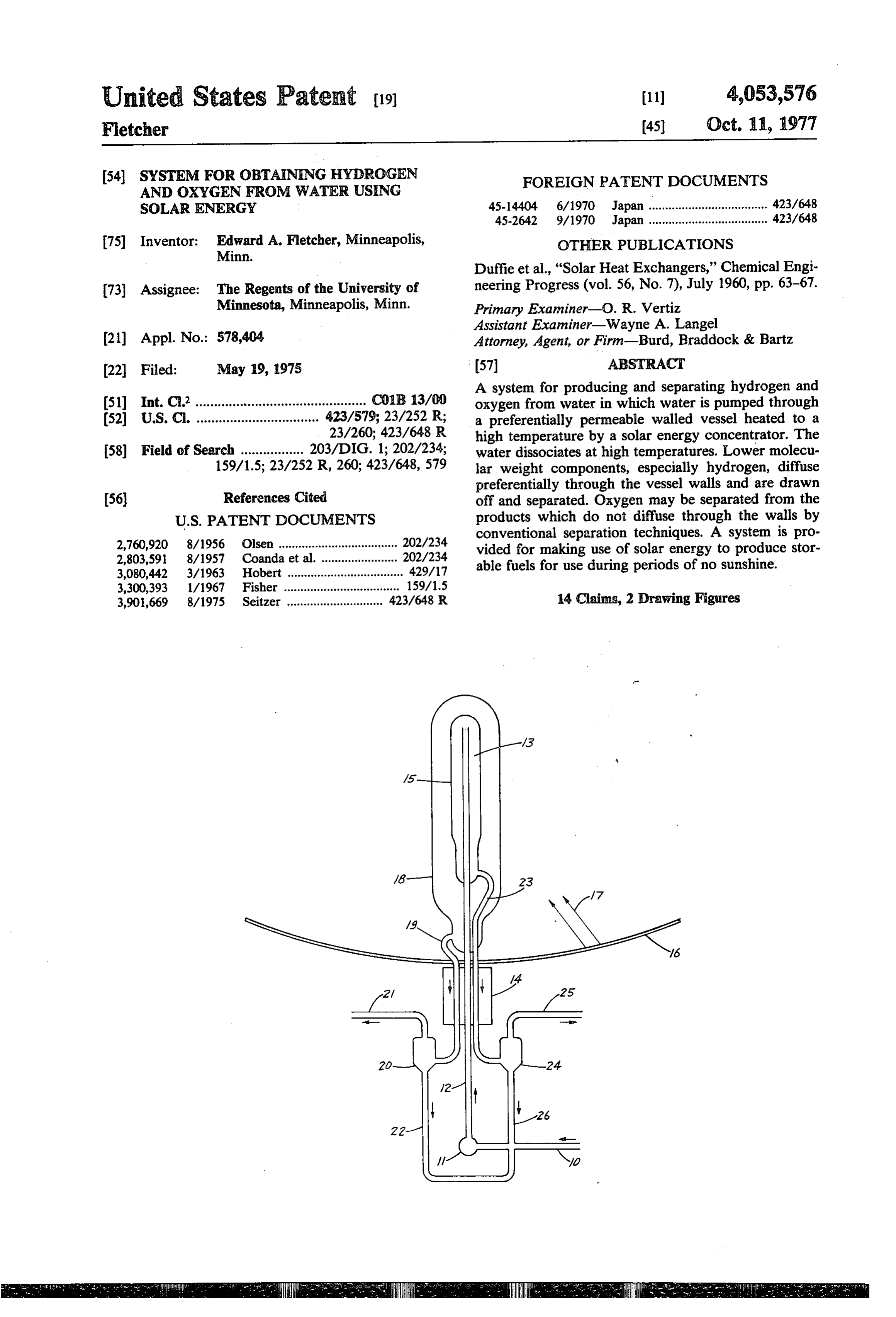 Page 1 of the original patent document