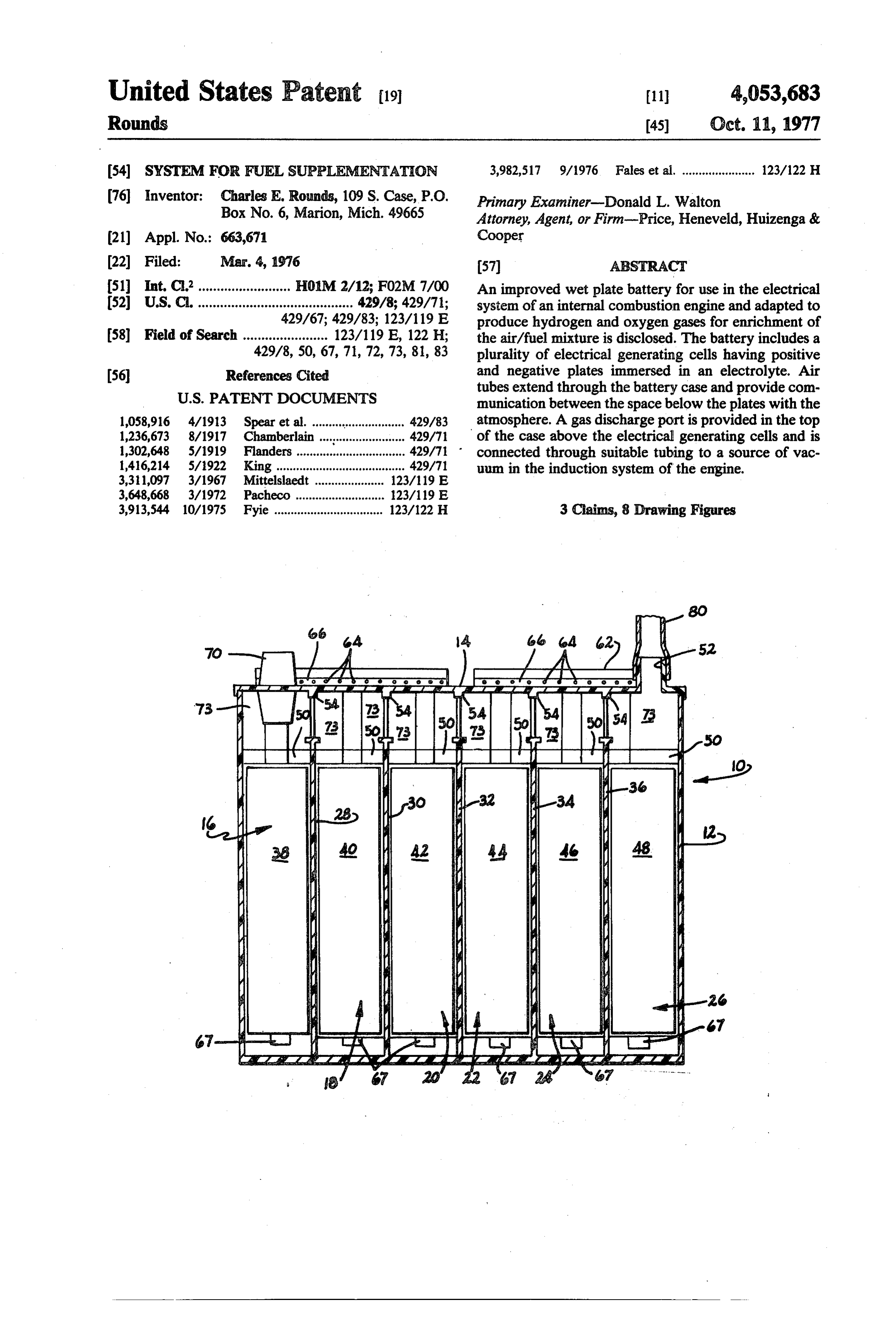 Page 1 of the original patent document