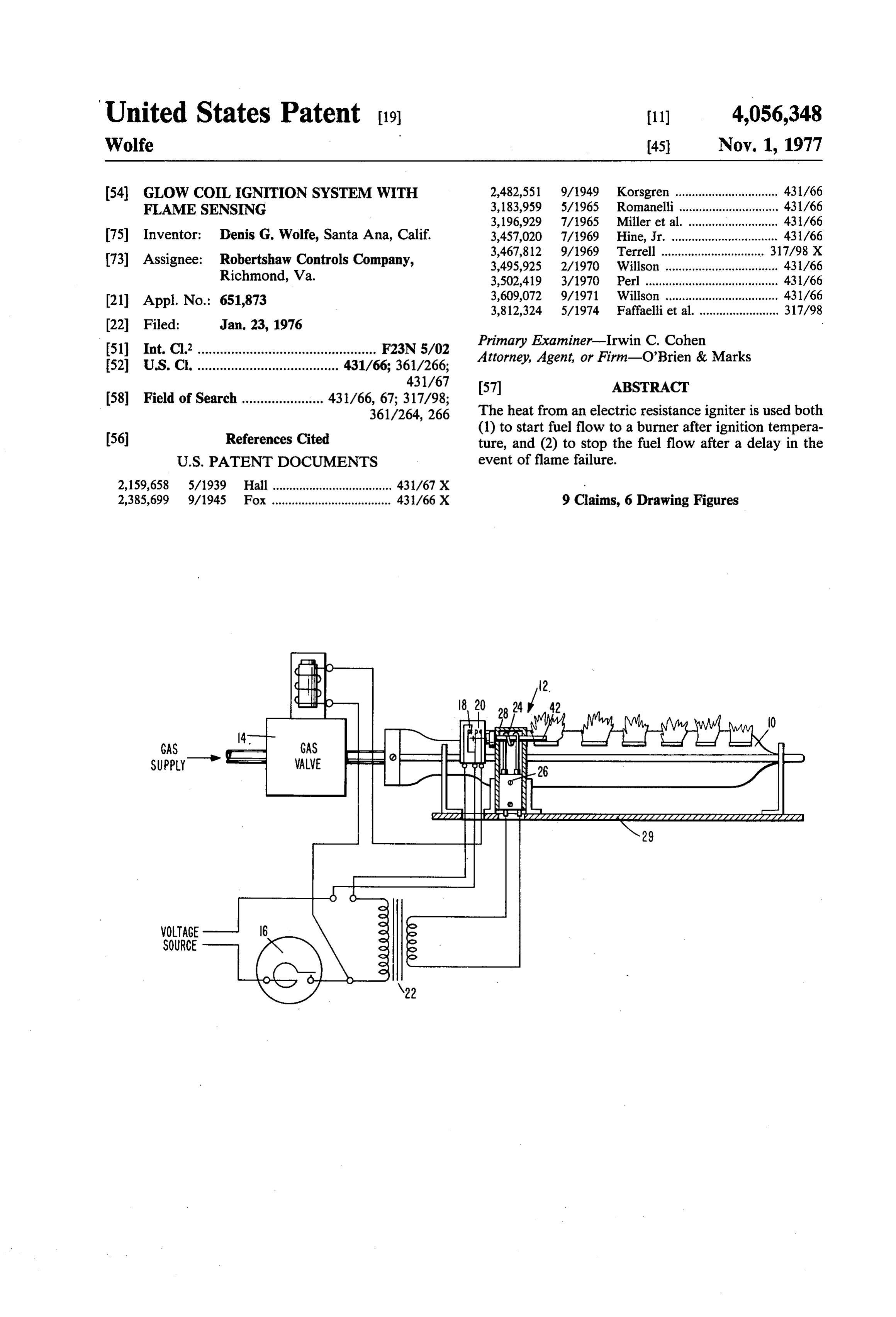 Page 1 of the original patent document