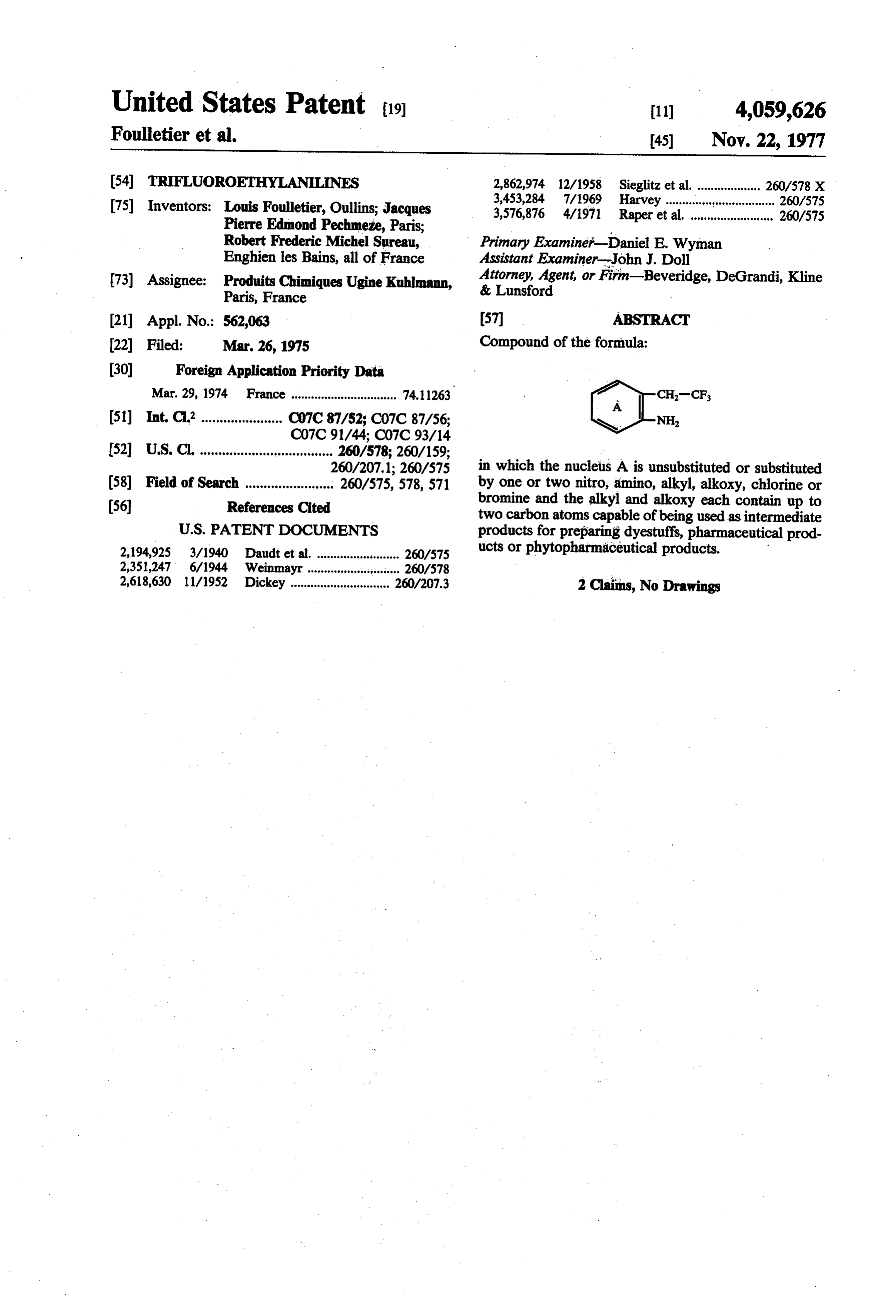 Page 1 of the original patent document