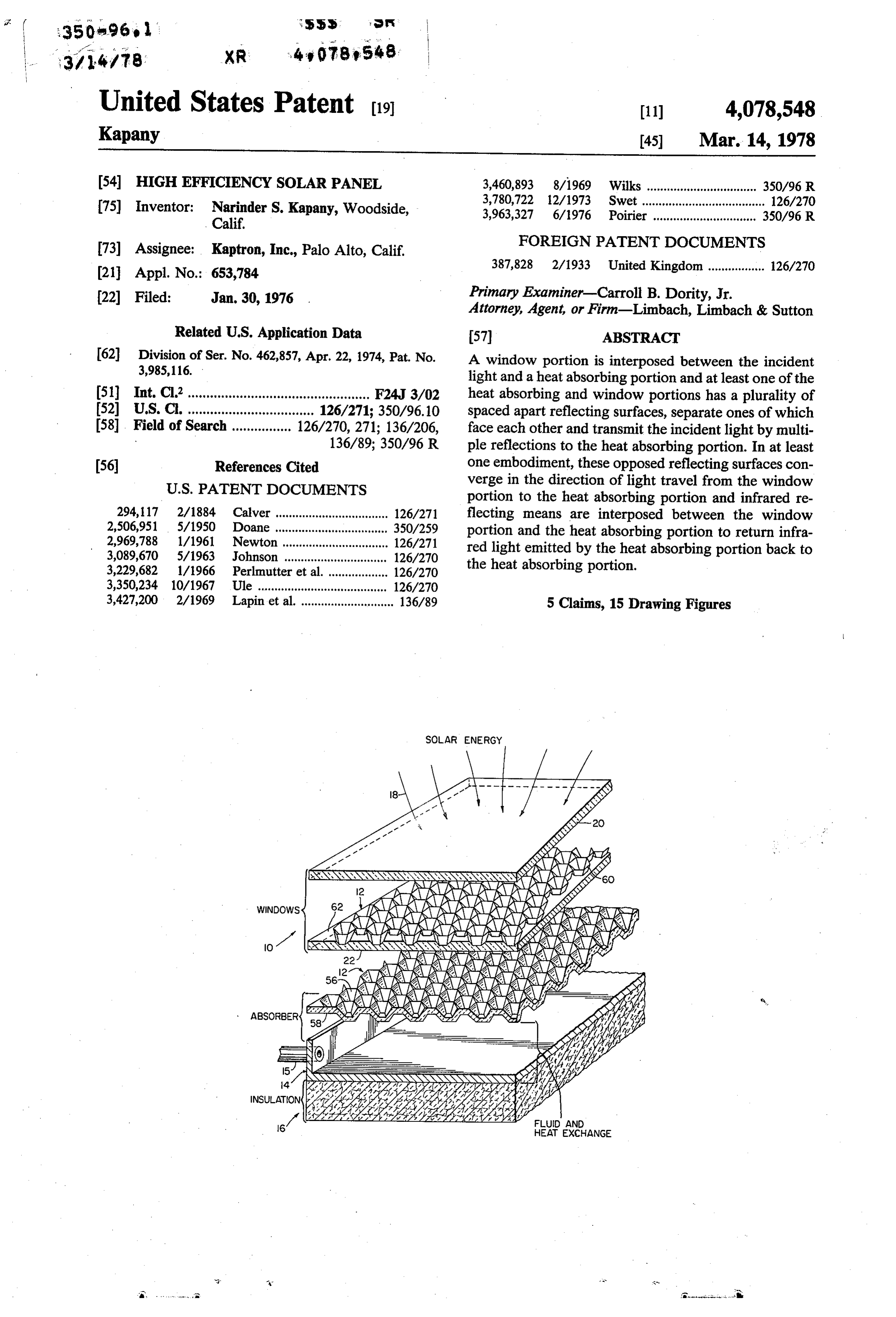 Page 1 of the original patent document