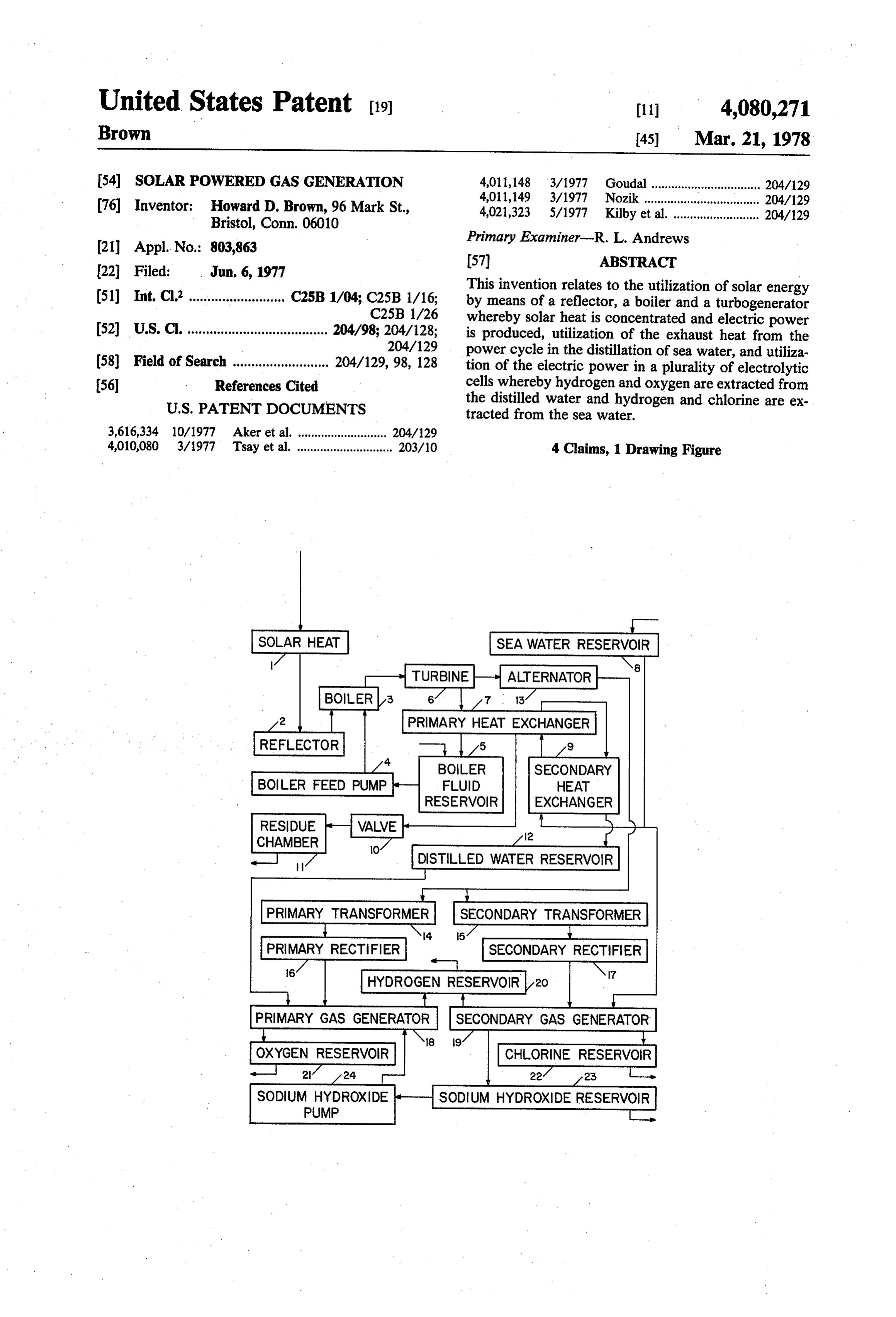Page 1 of the original patent document
