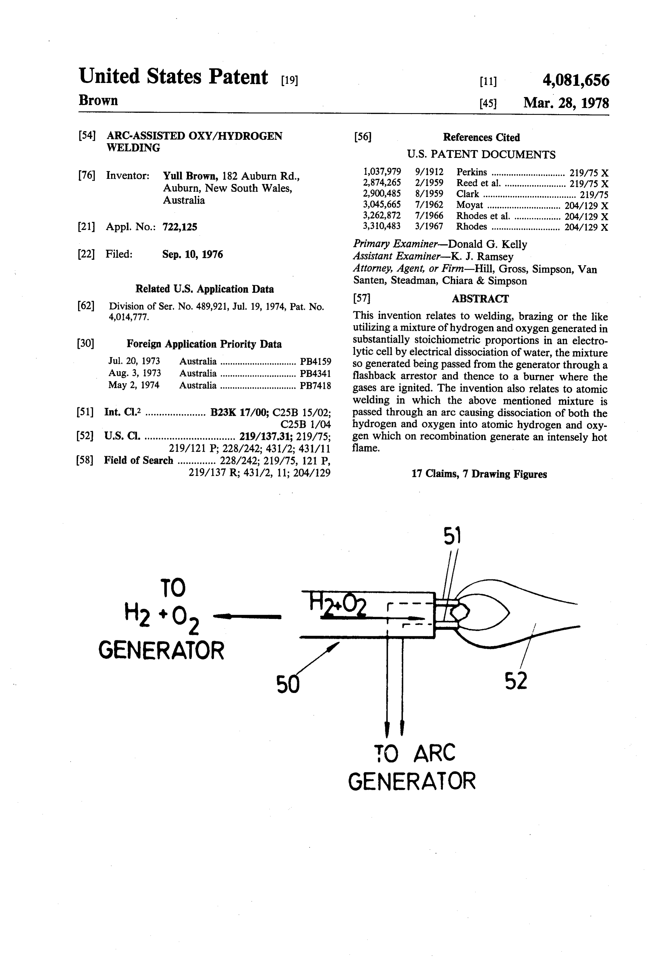 Page 1 of the original patent document