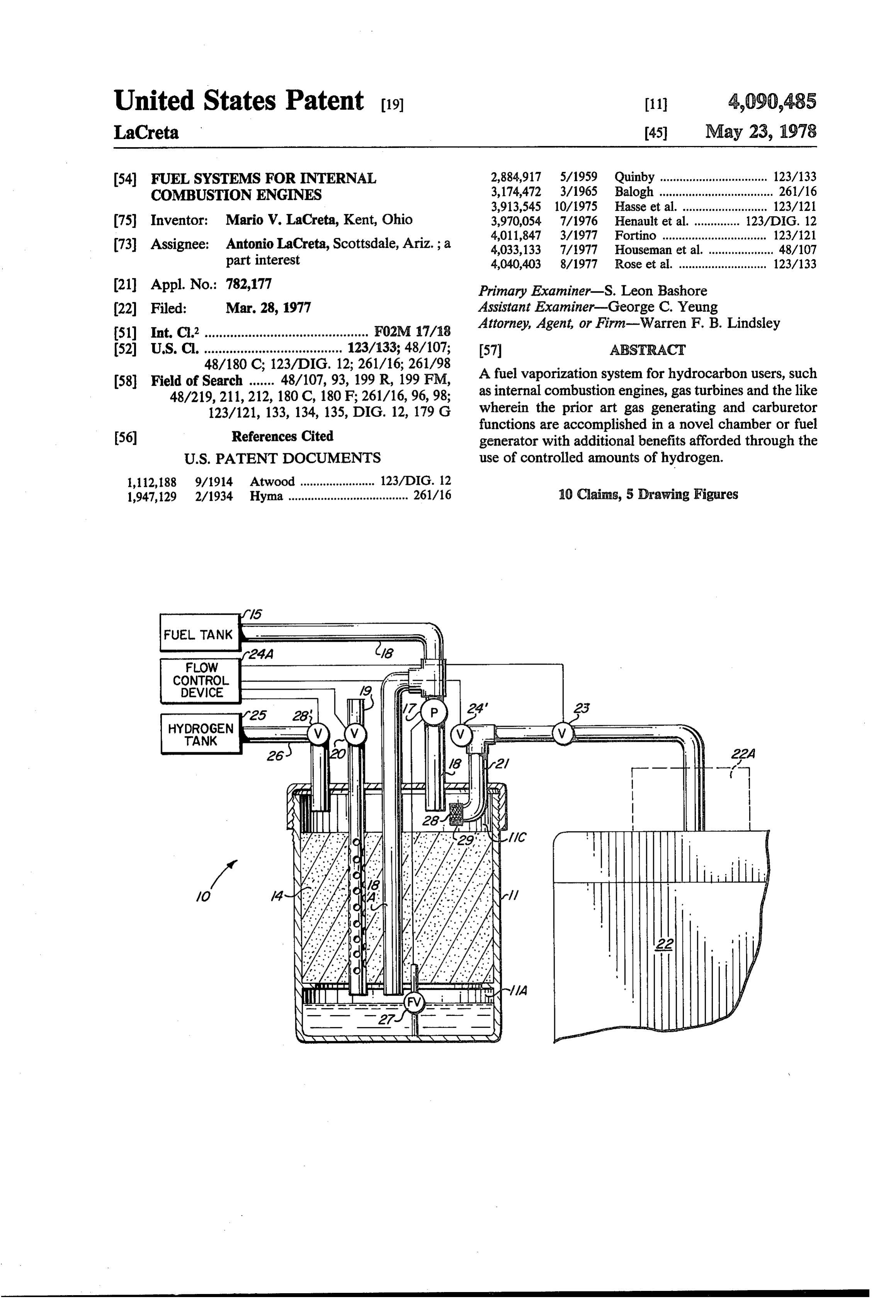 Page 1 of the original patent document