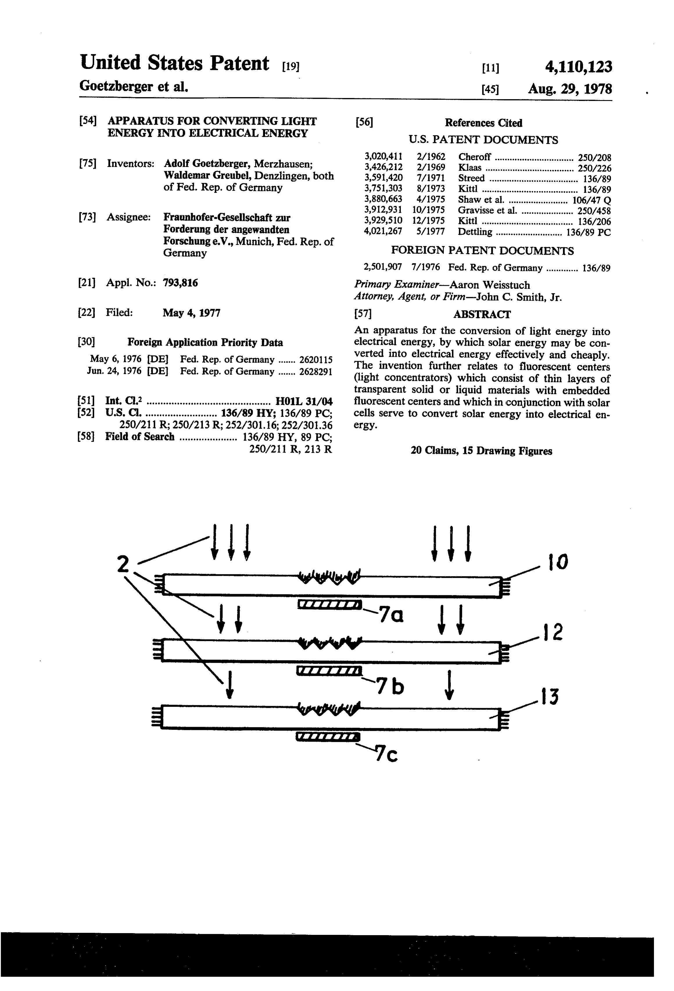 Page 1 of the original patent document