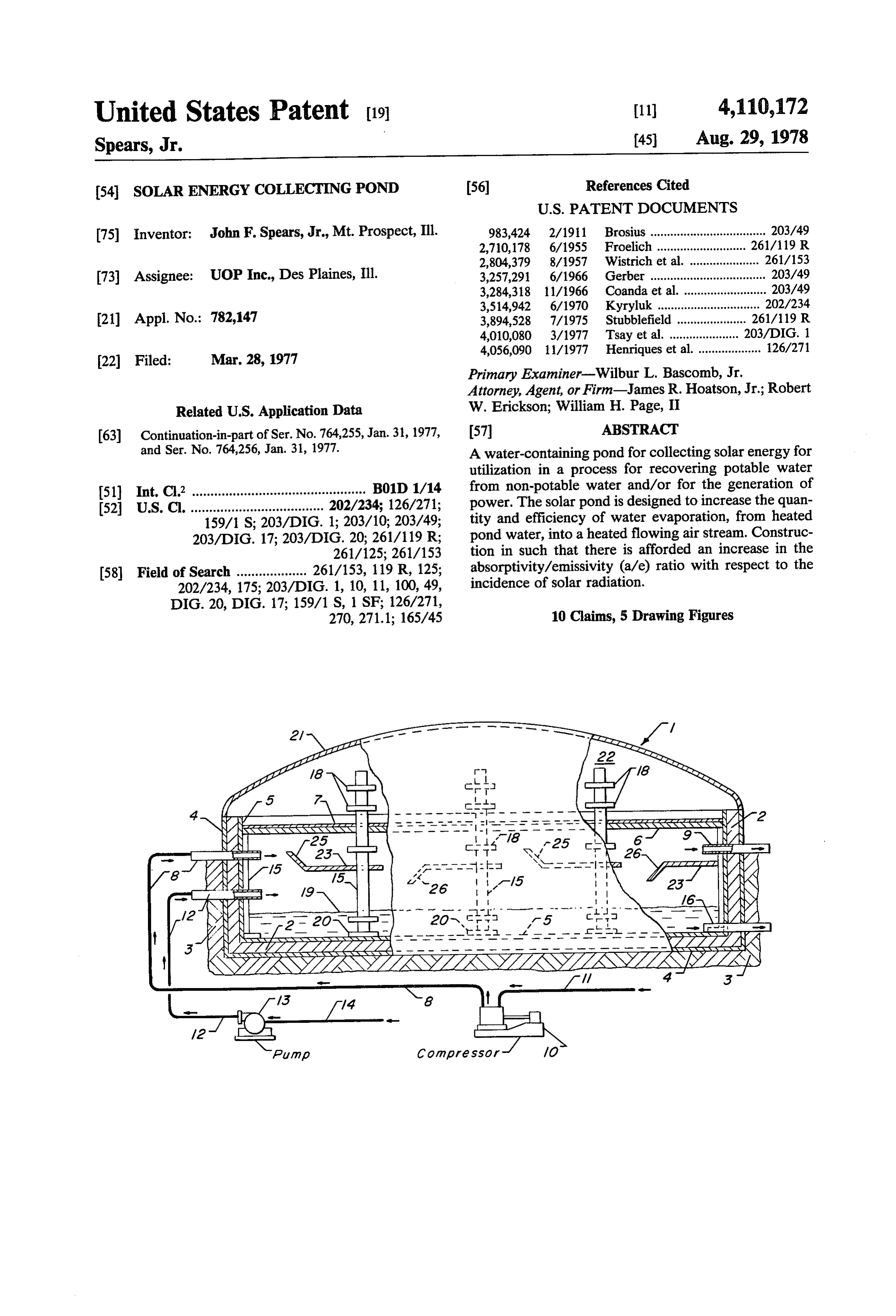 Page 1 of the original patent document