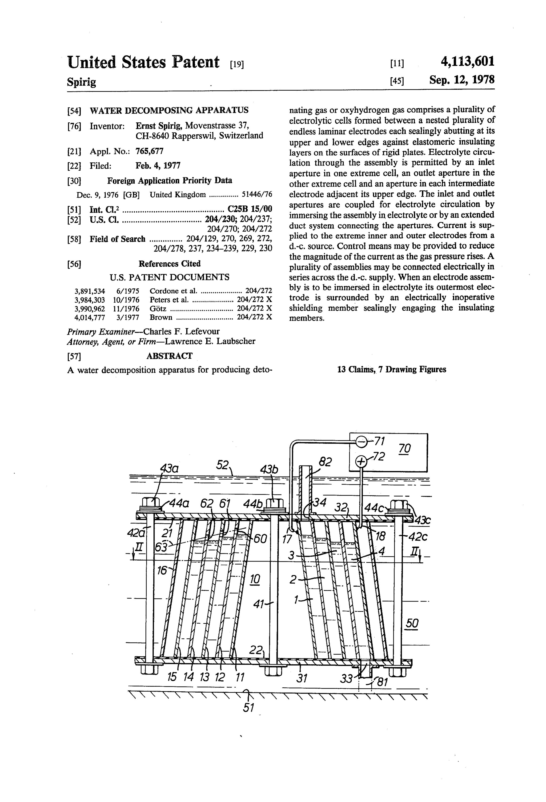 Page 1 of the original patent document