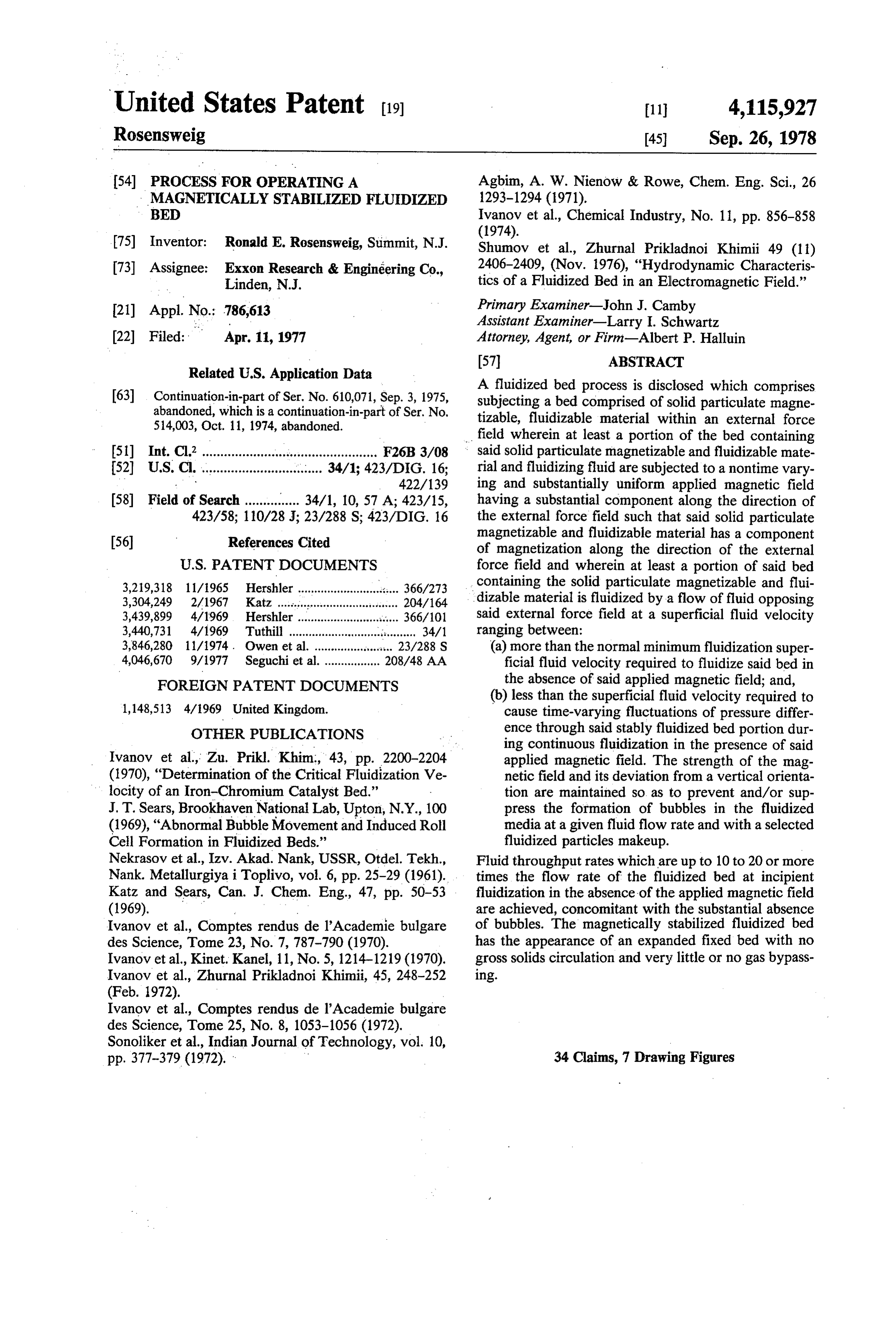 Page 1 of the original patent document