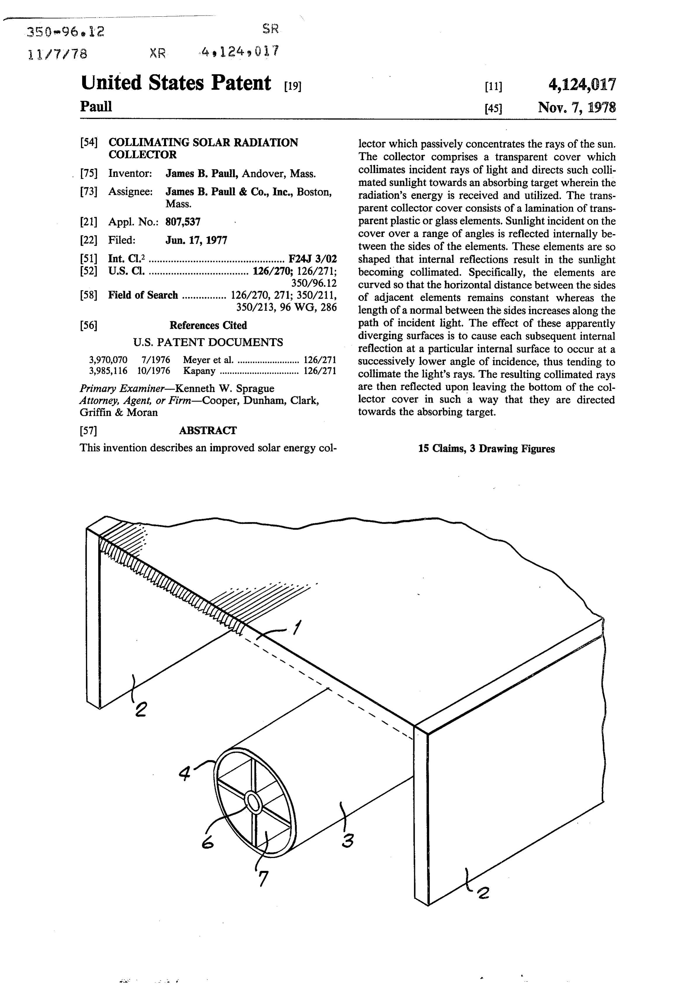 Page 1 of the original patent document