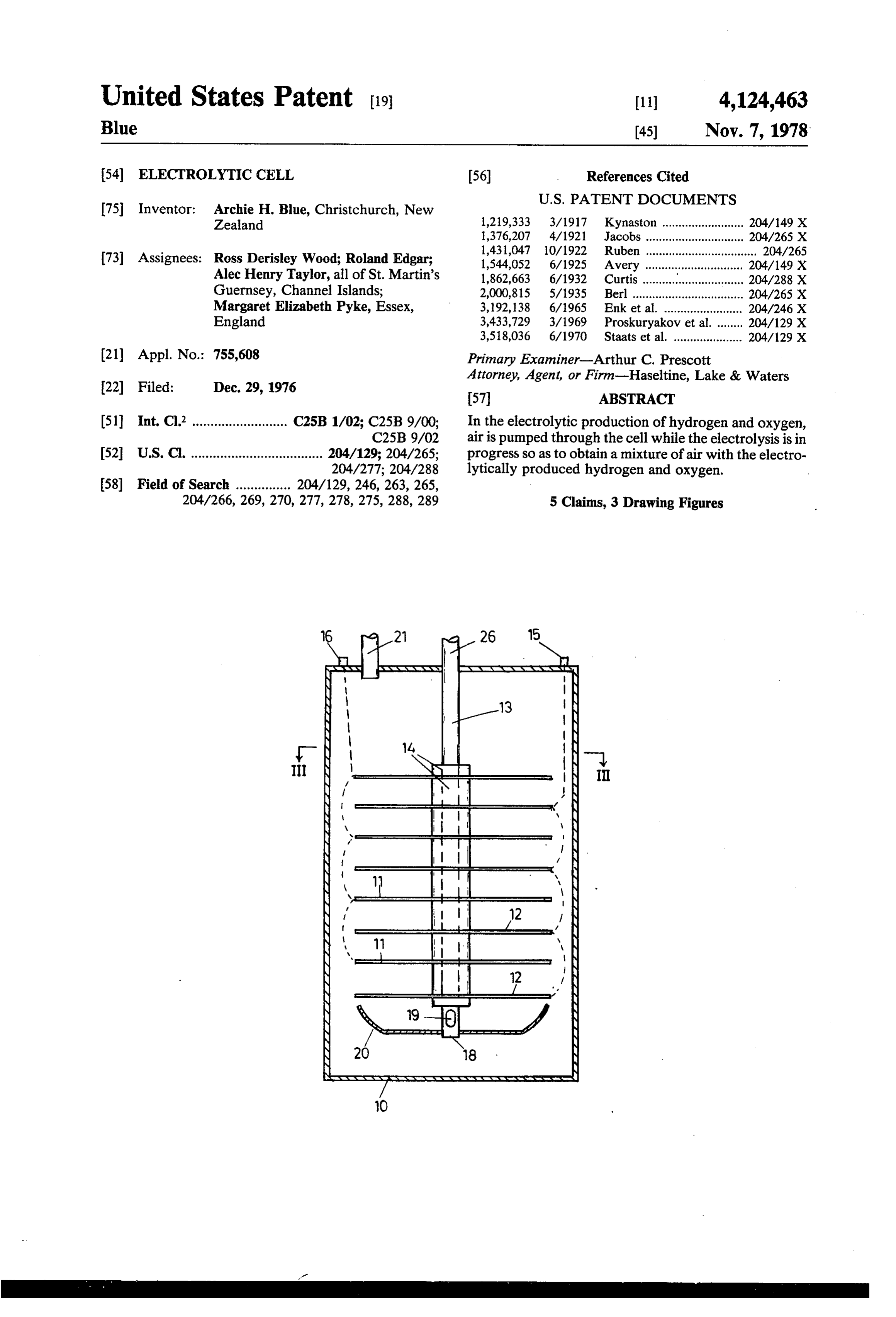 Page 1 of the original patent document