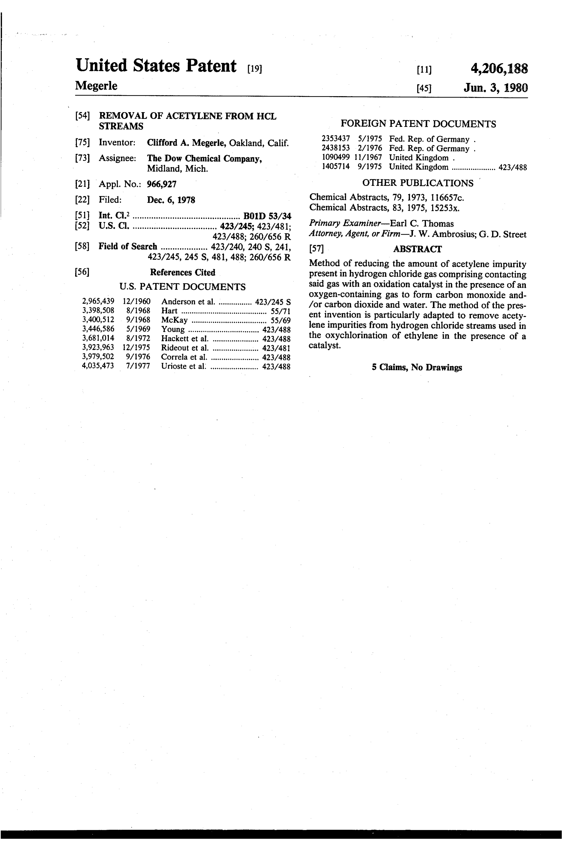 Page 1 of the original patent document