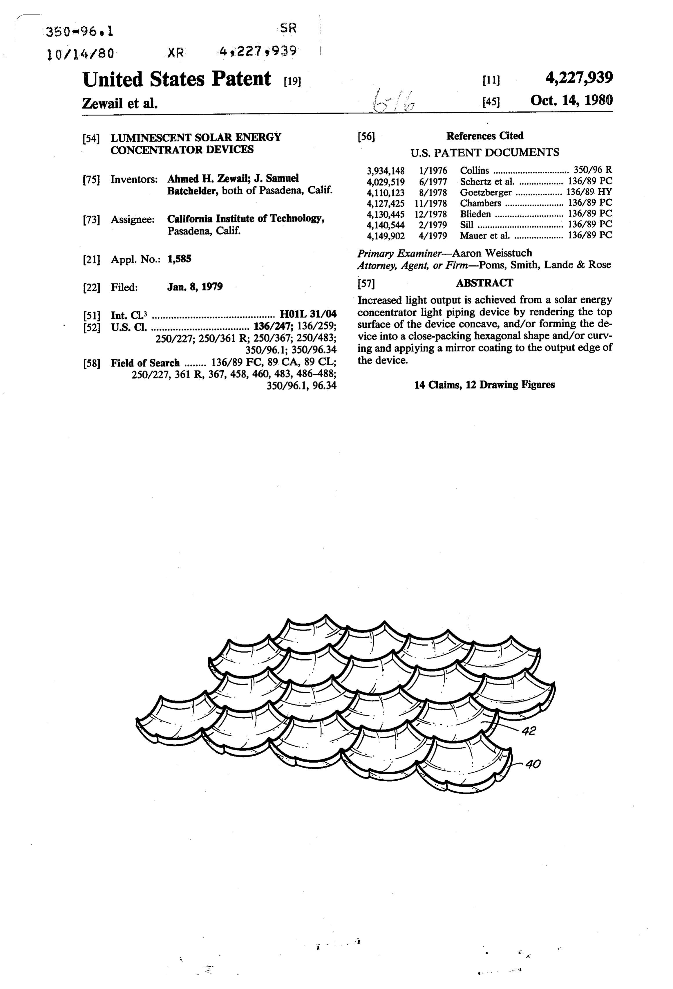 Page 1 of the original patent document