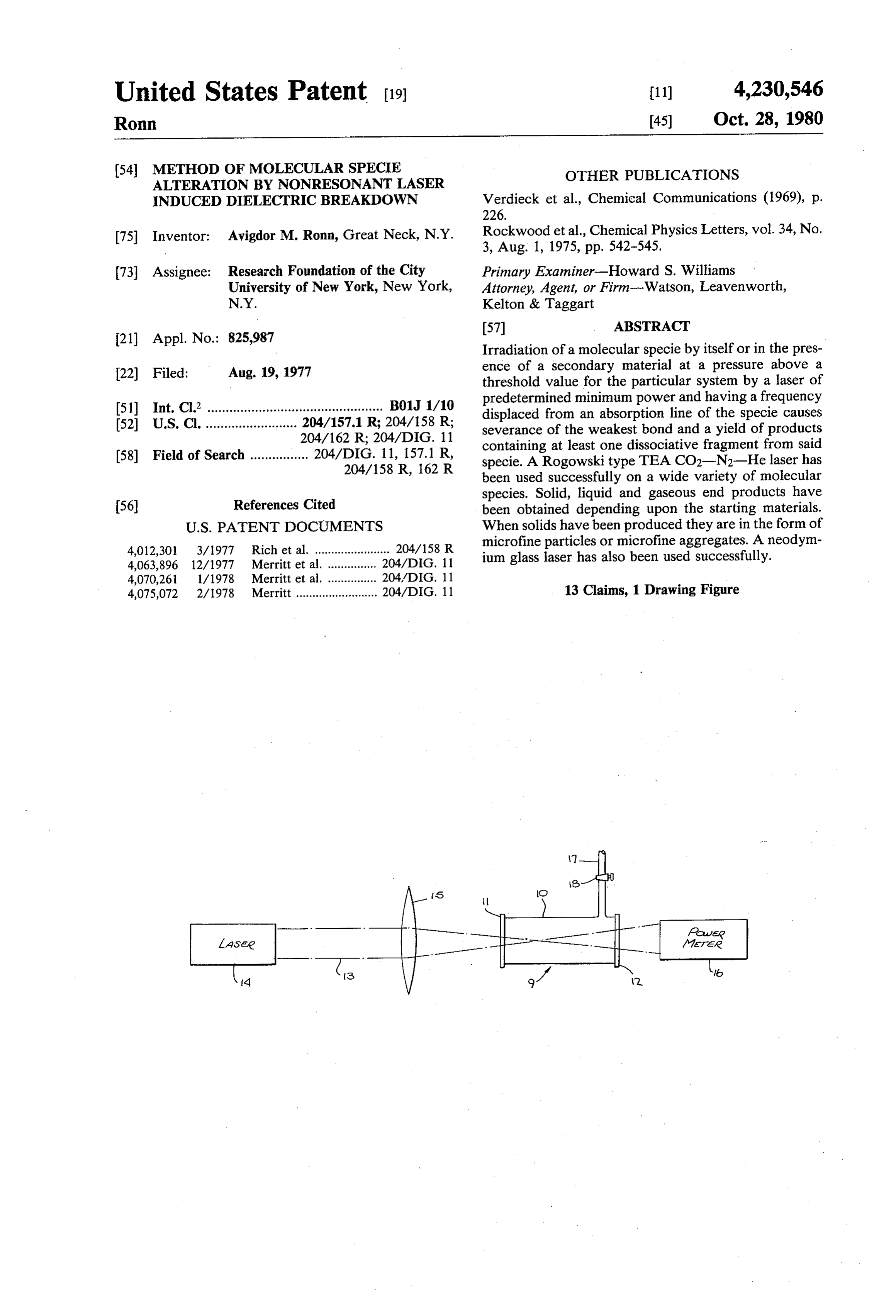 Page 1 of the original patent document