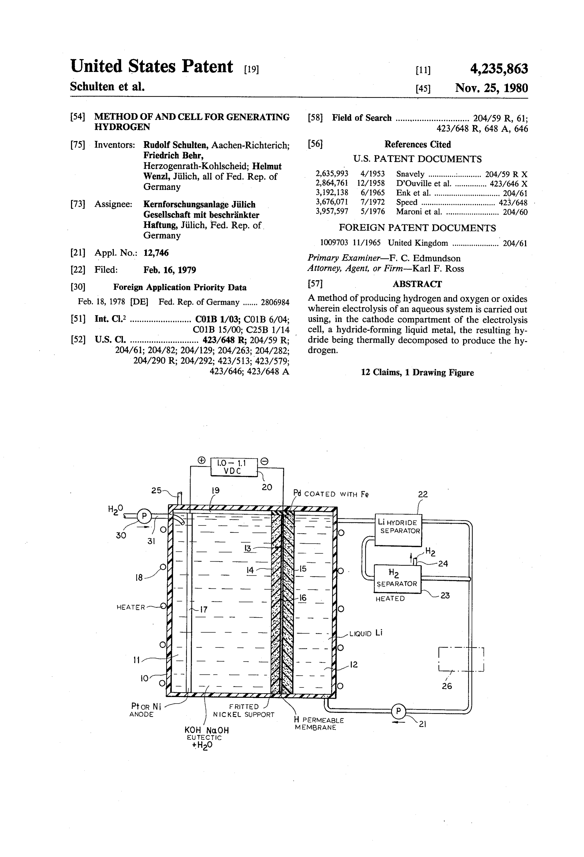Page 1 of the original patent document