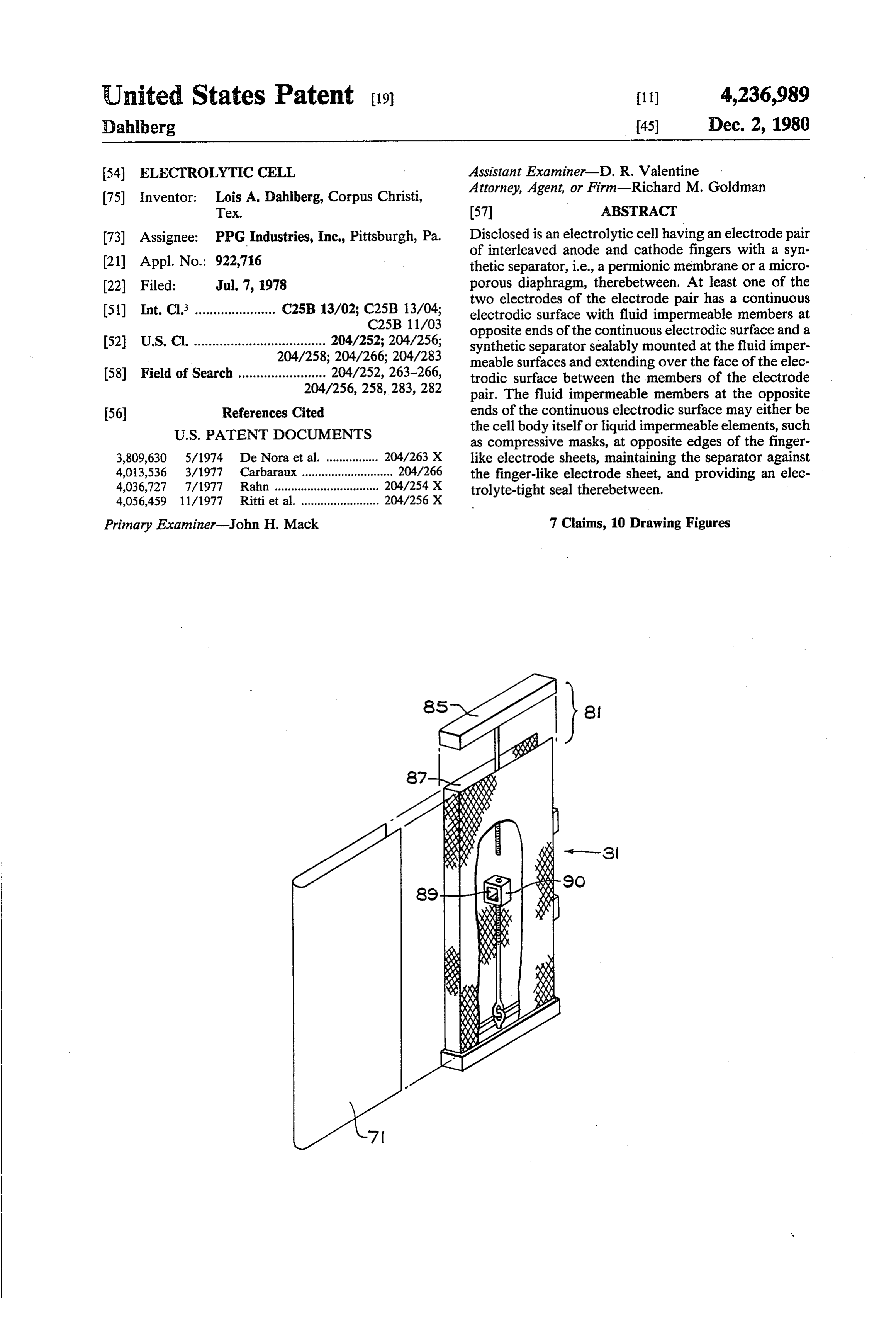 Page 1 of the original patent document