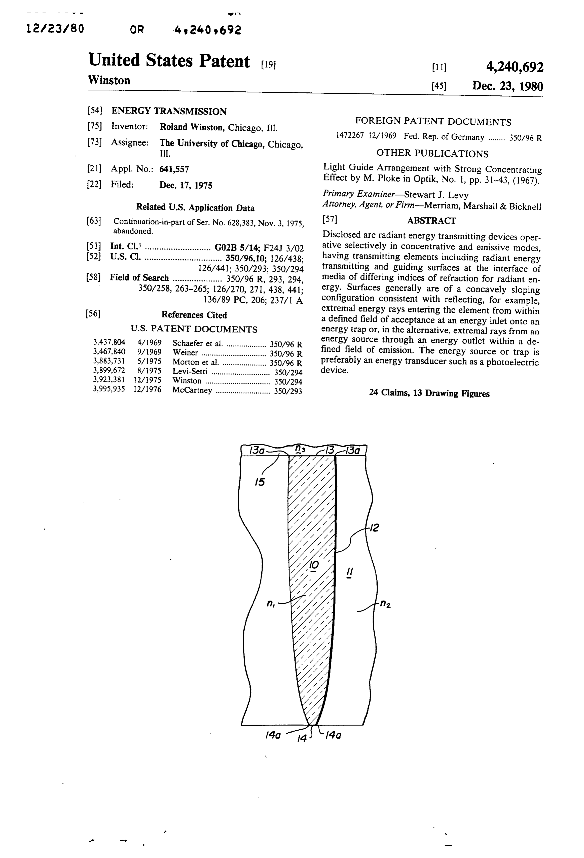 Page 1 of the original patent document