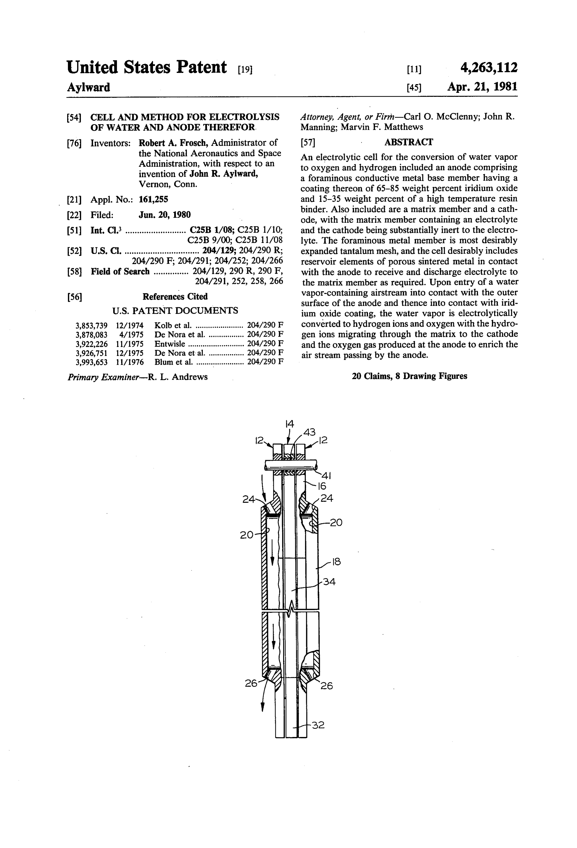 Page 1 of the original patent document