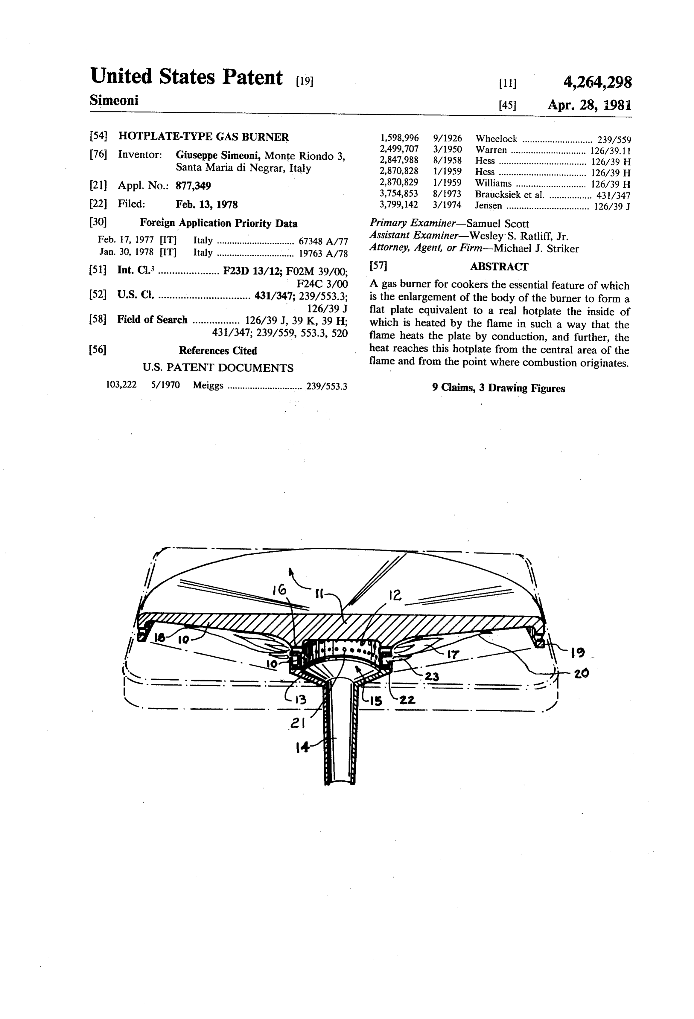 Page 1 of the original patent document