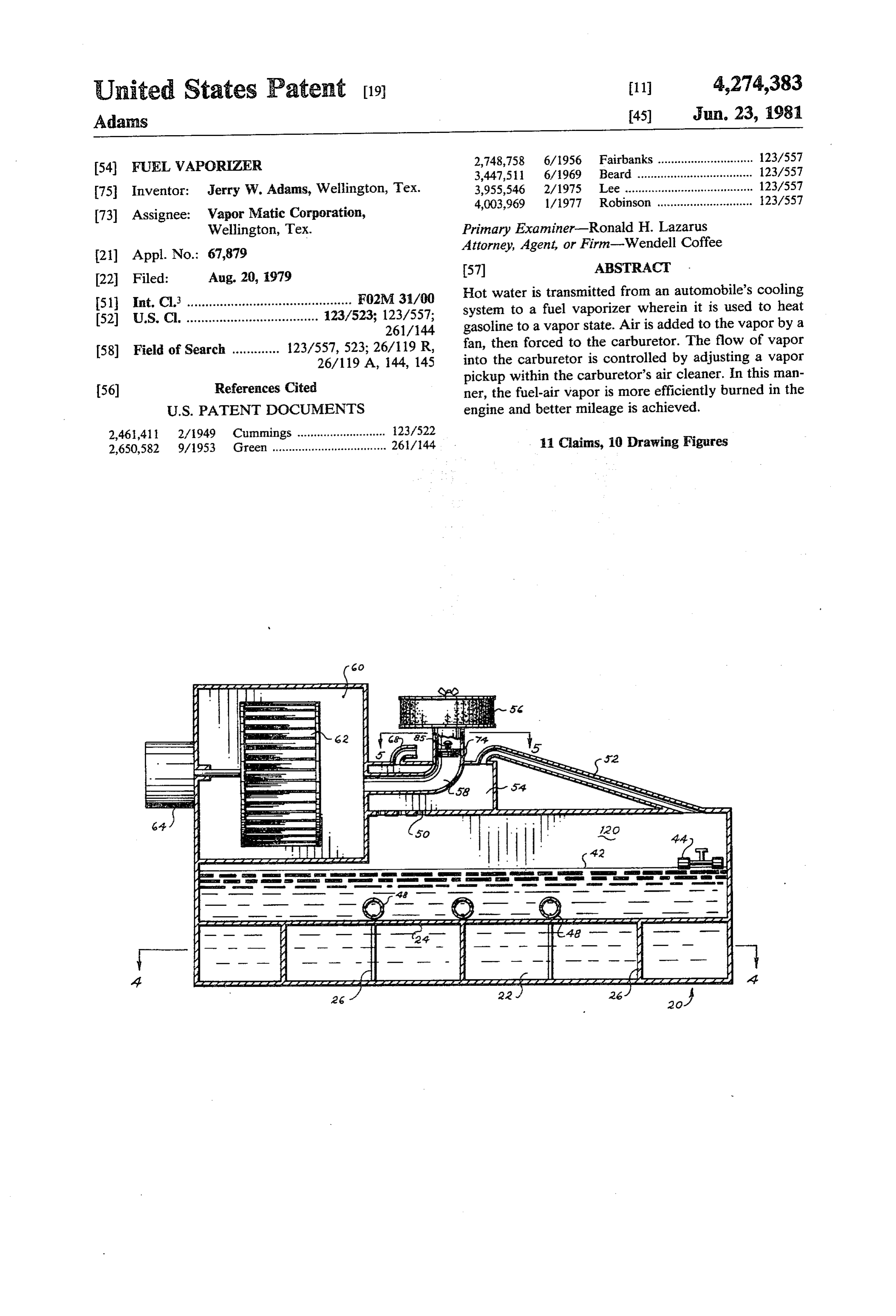 Page 1 of the original patent document