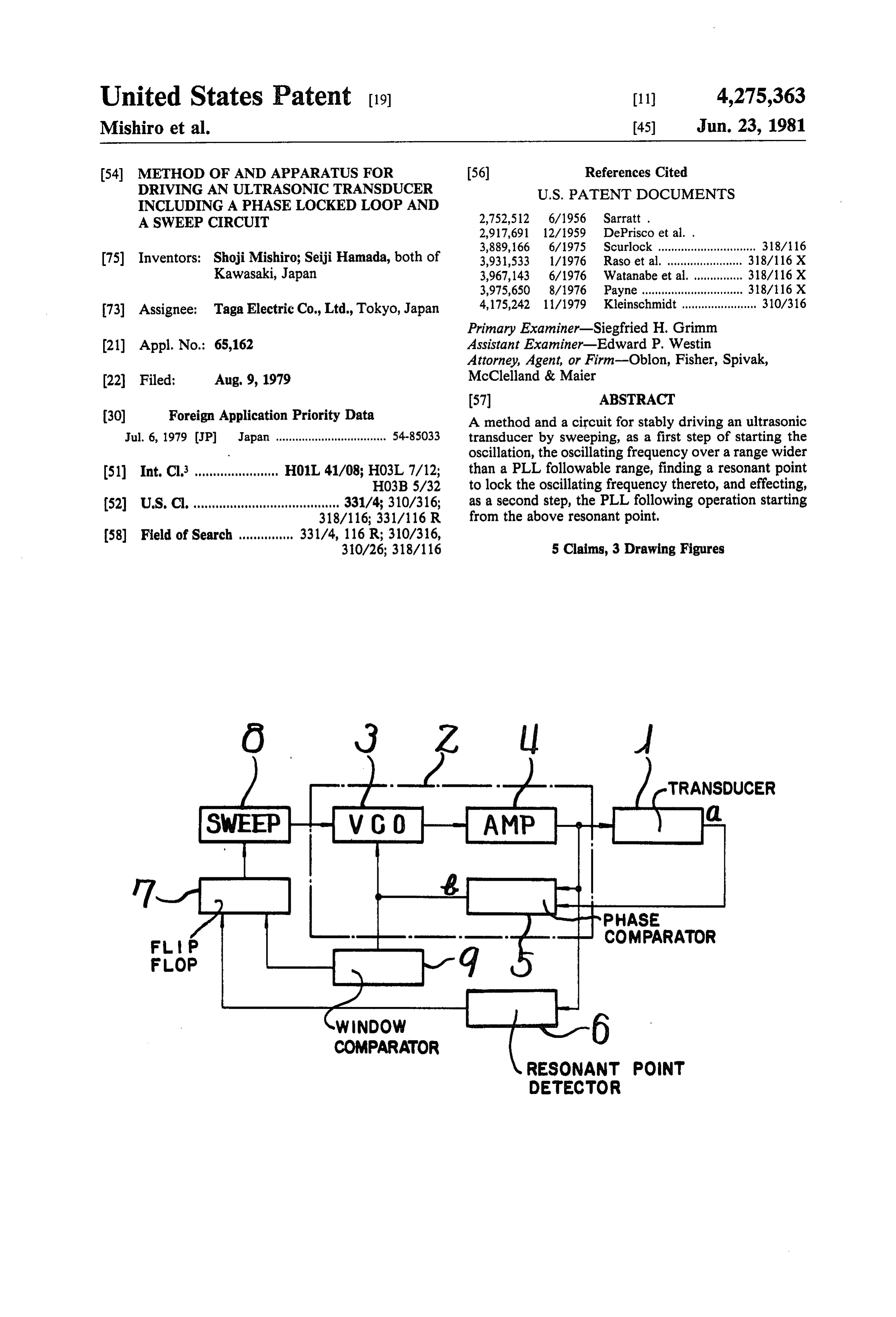 Page 1 of the original patent document
