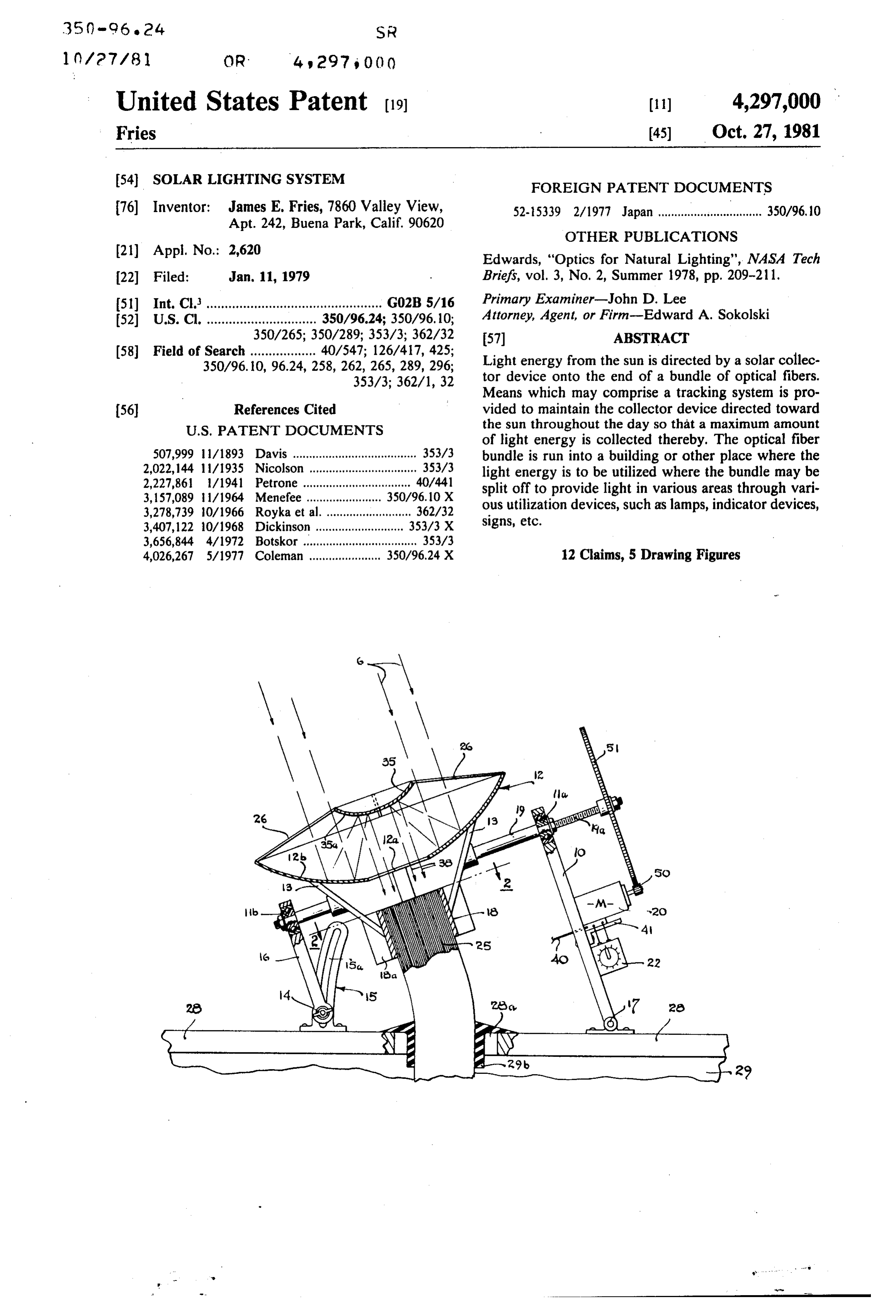 Page 1 of the original patent document
