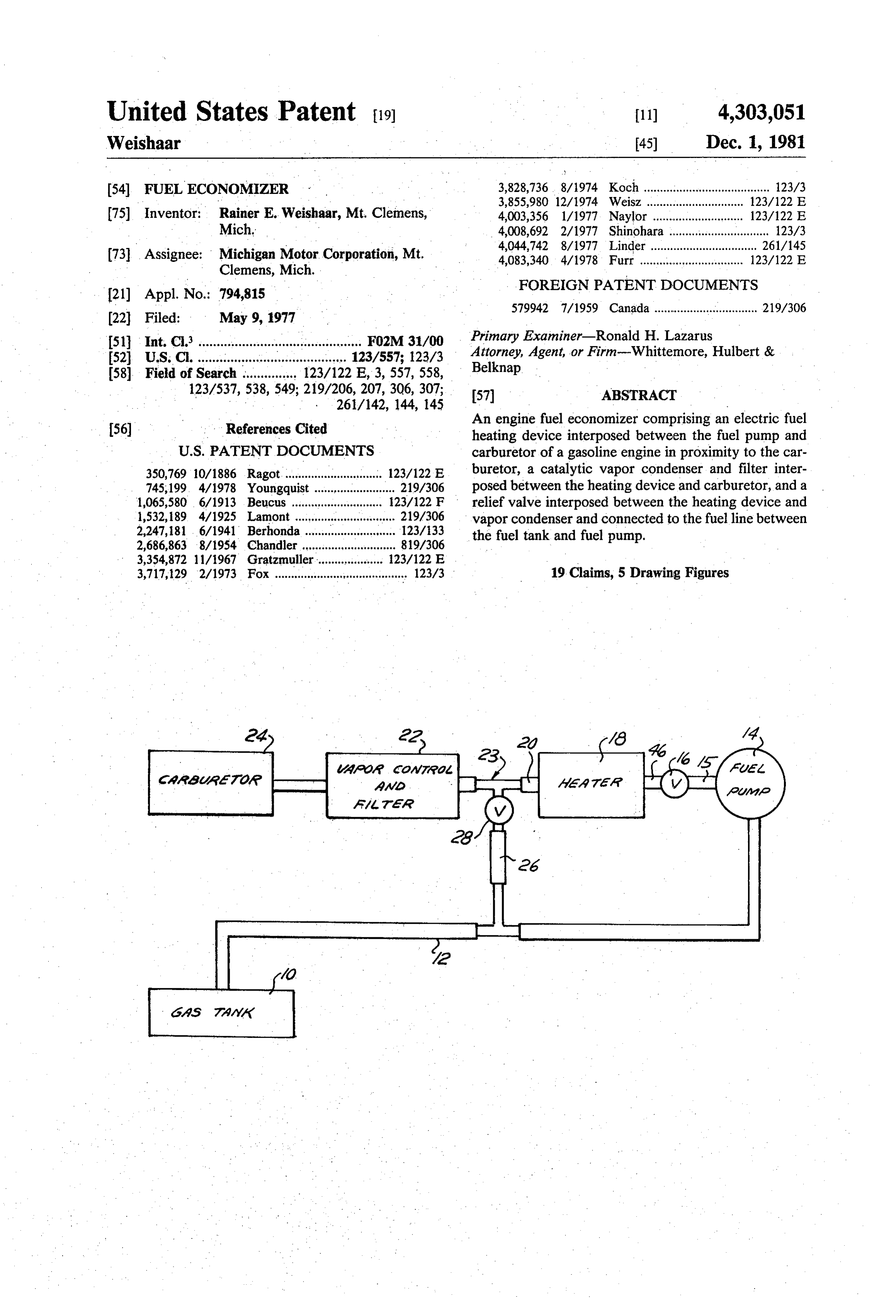 Page 1 of the original patent document
