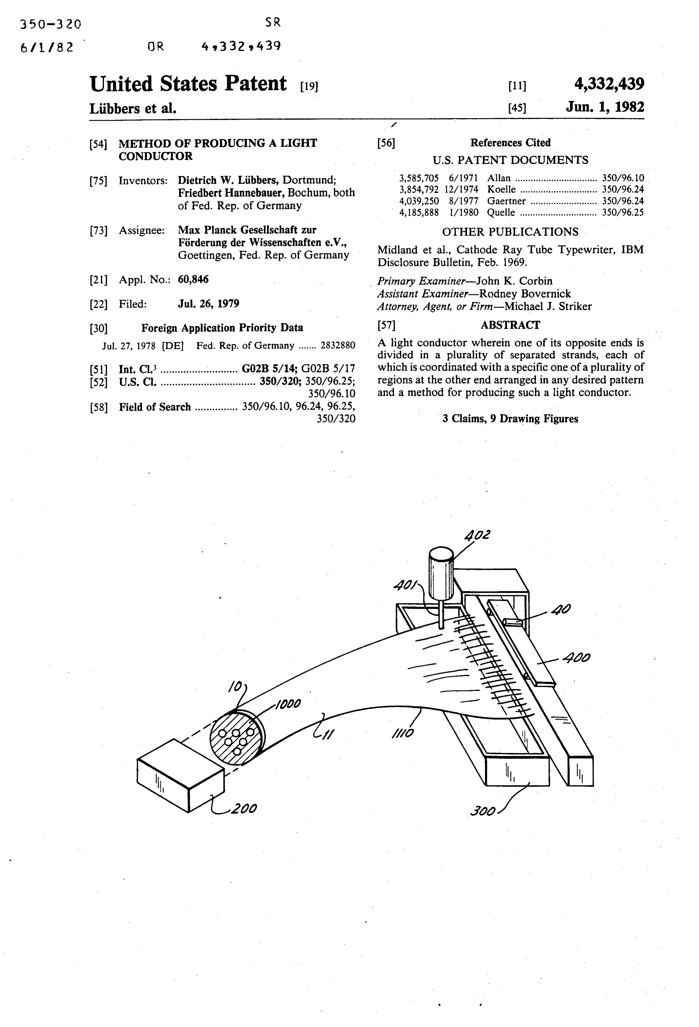 Page 1 of the original patent document