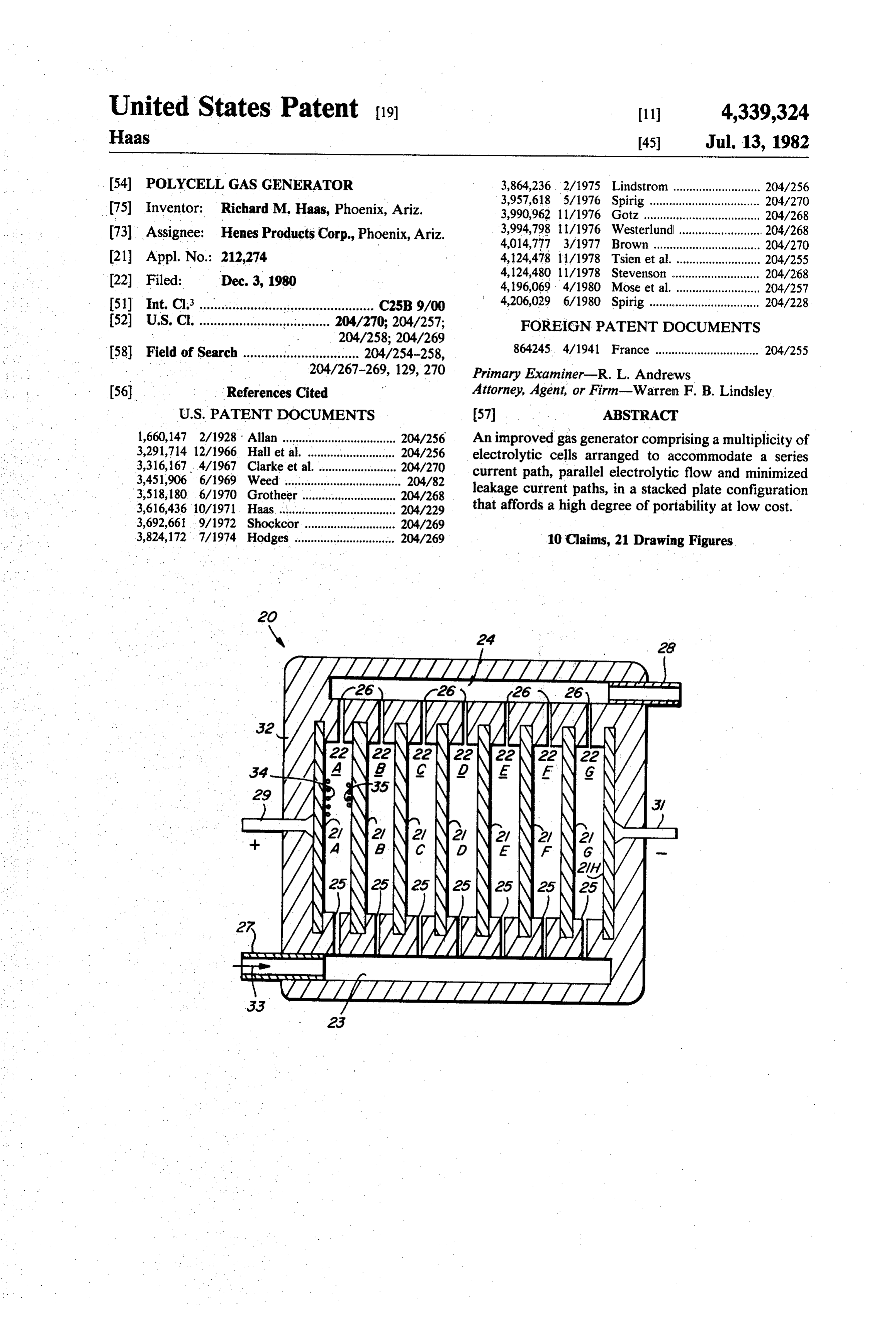 Page 1 of the original patent document