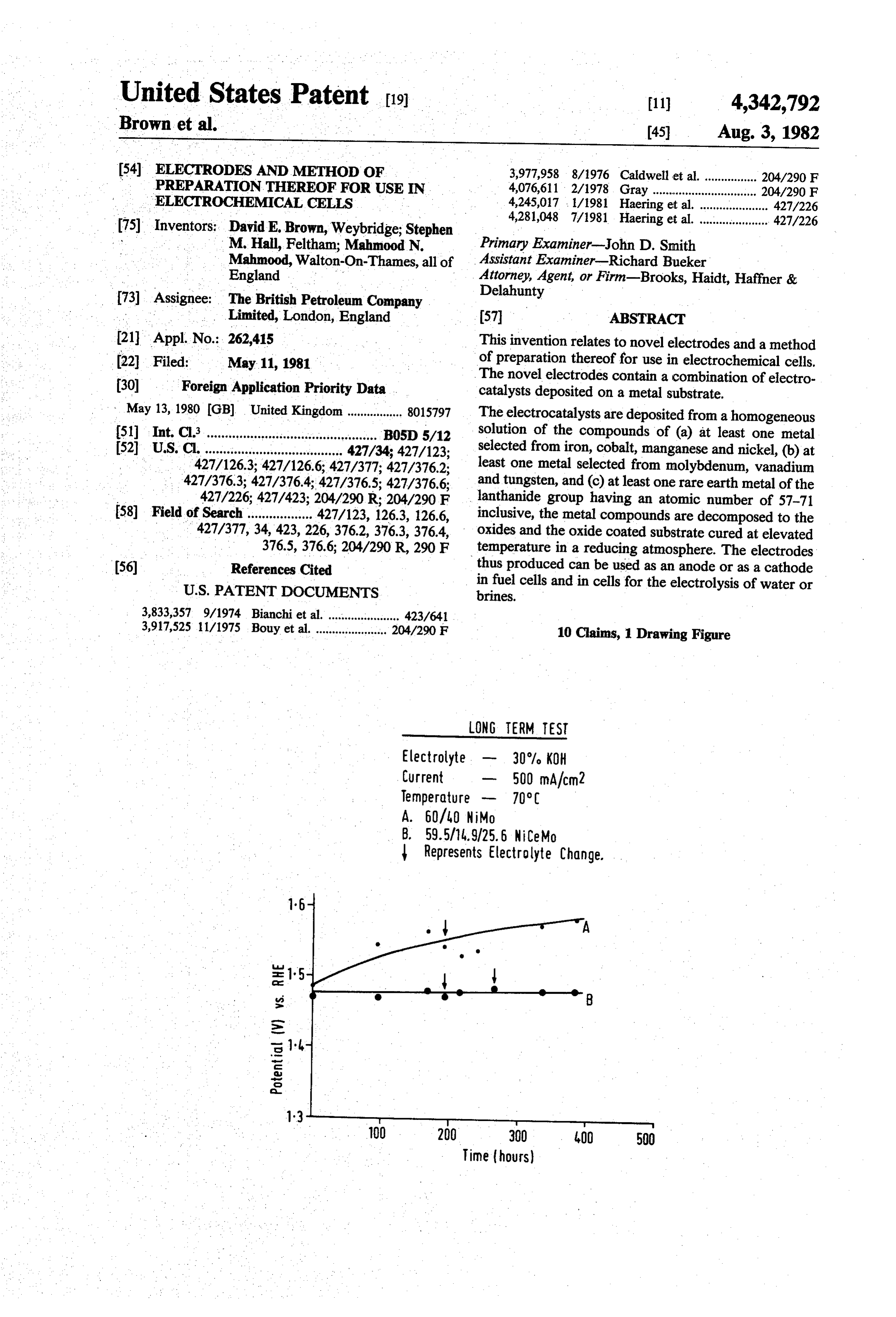 Page 1 of the original patent document