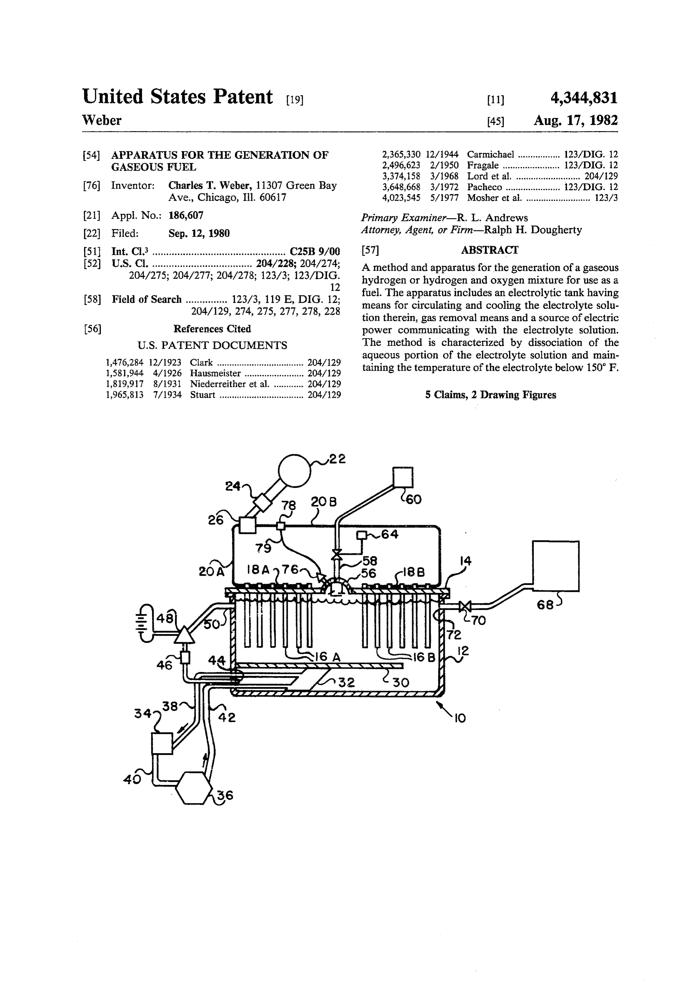 Page 1 of the original patent document