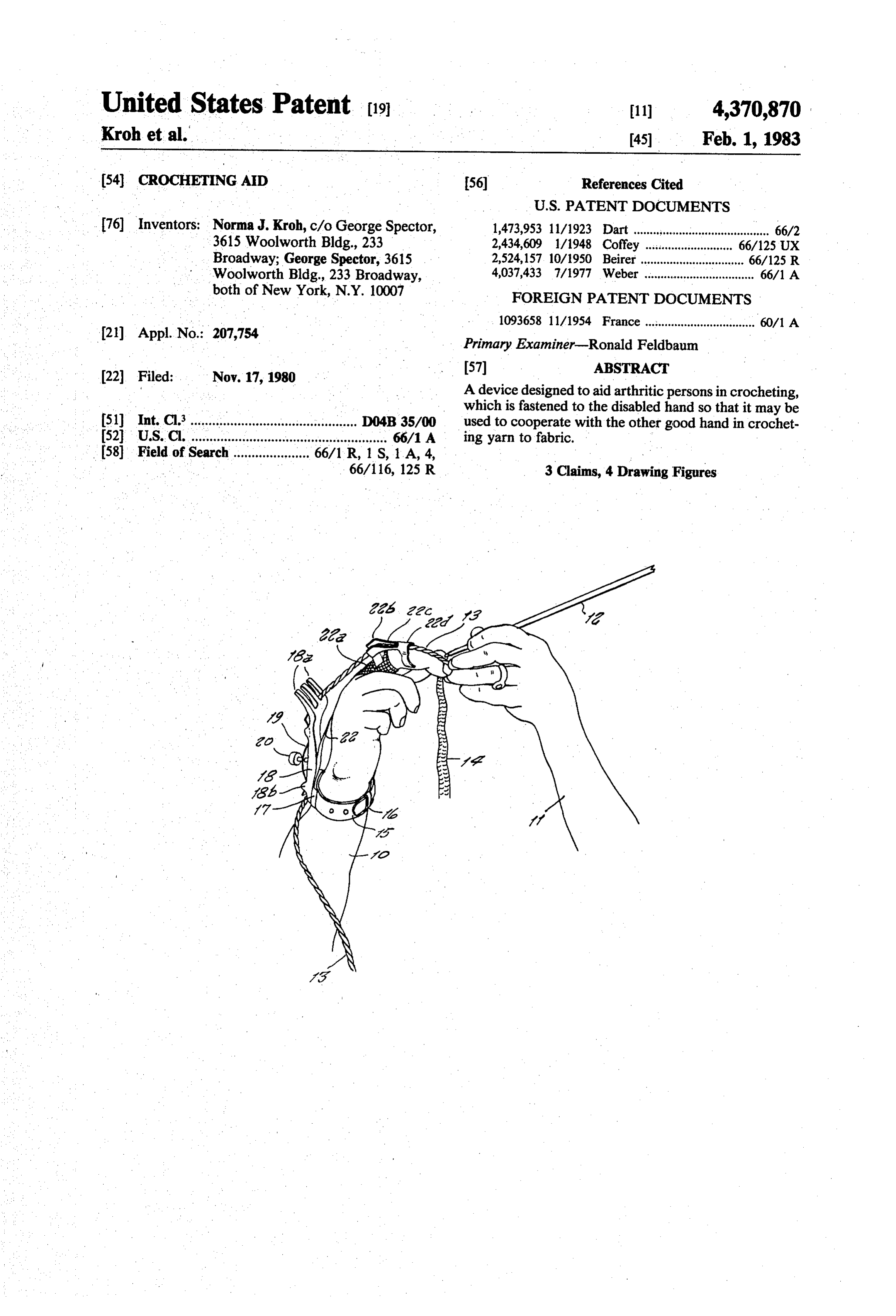 Page 1 of the original patent document
