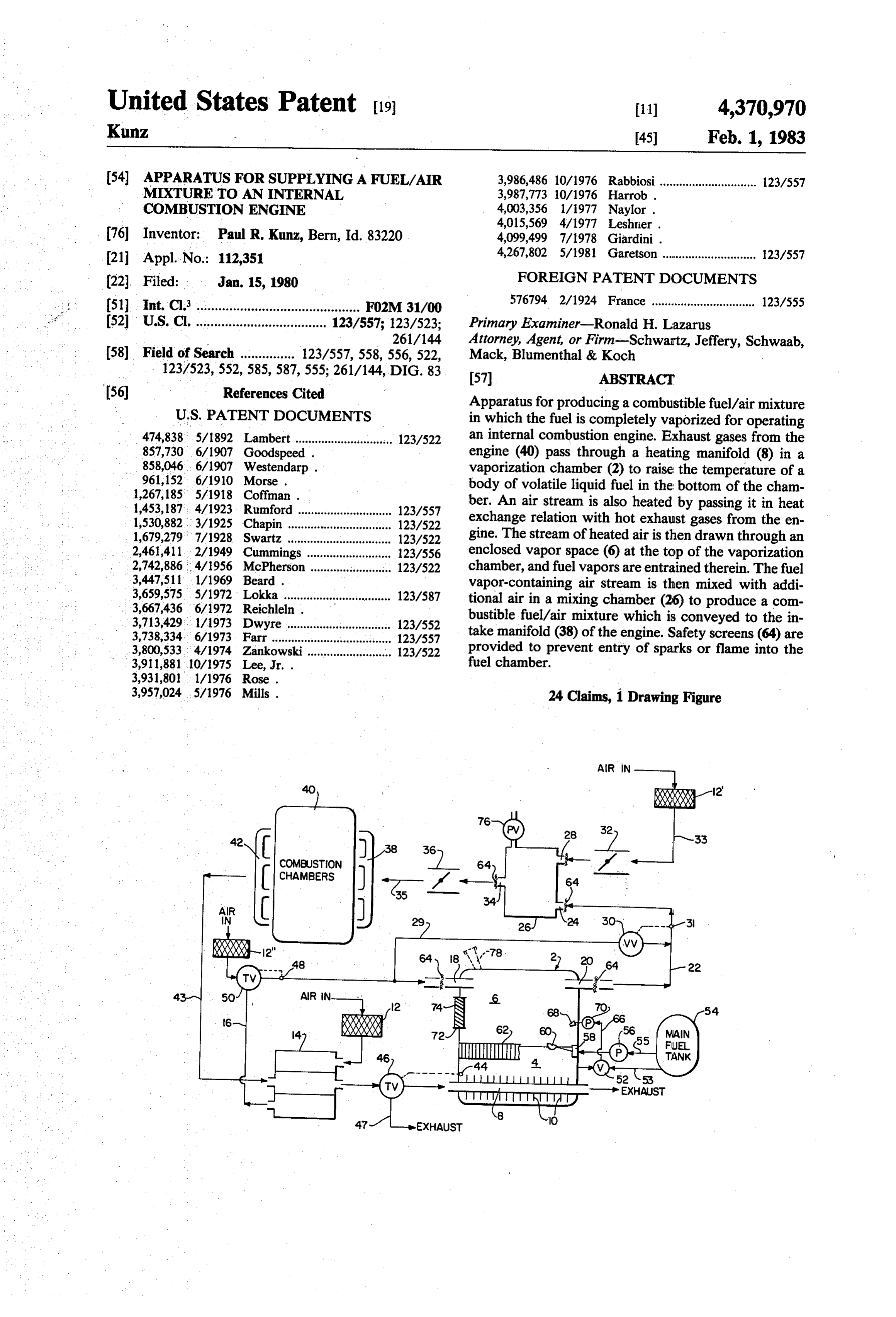 Page 1 of the original patent document