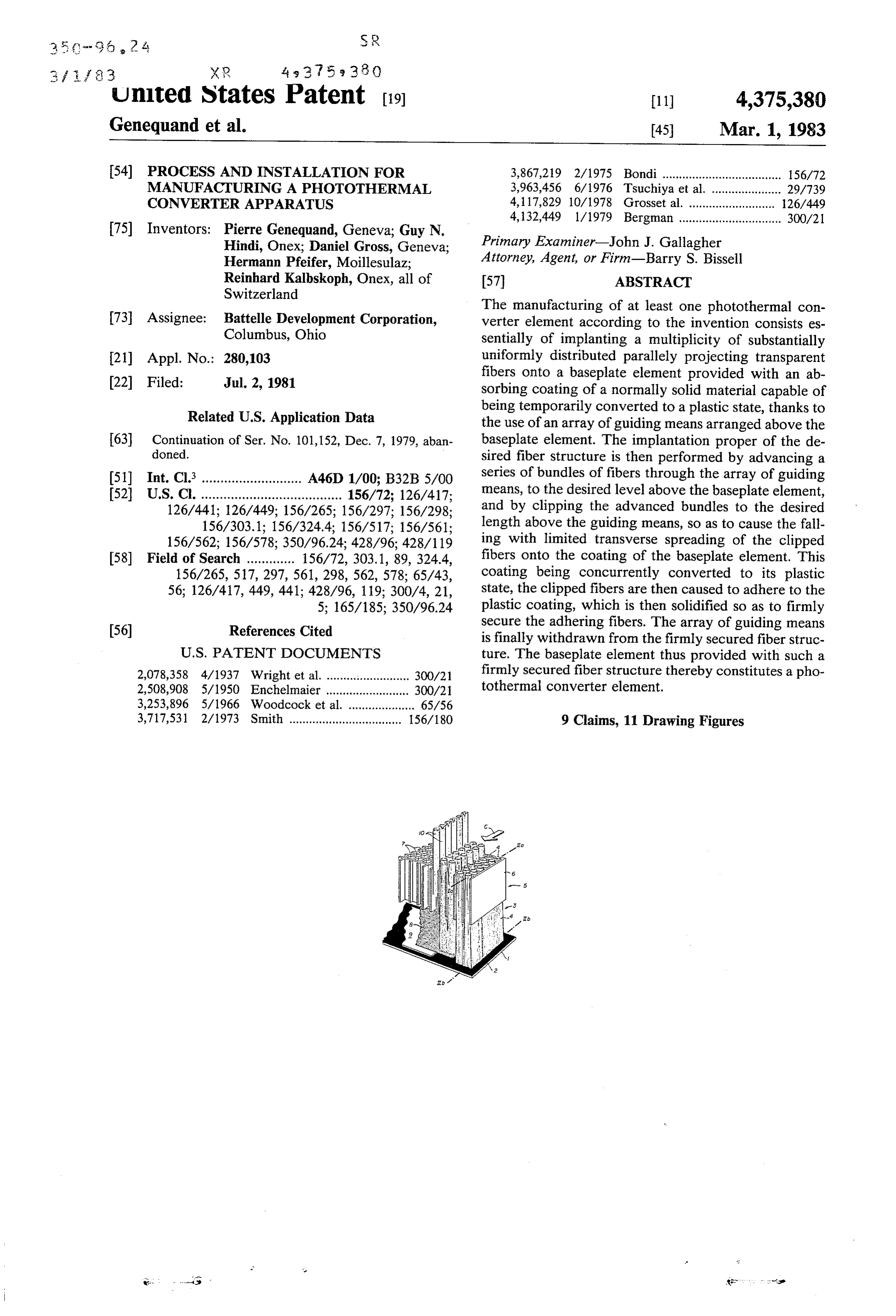 Page 1 of the original patent document